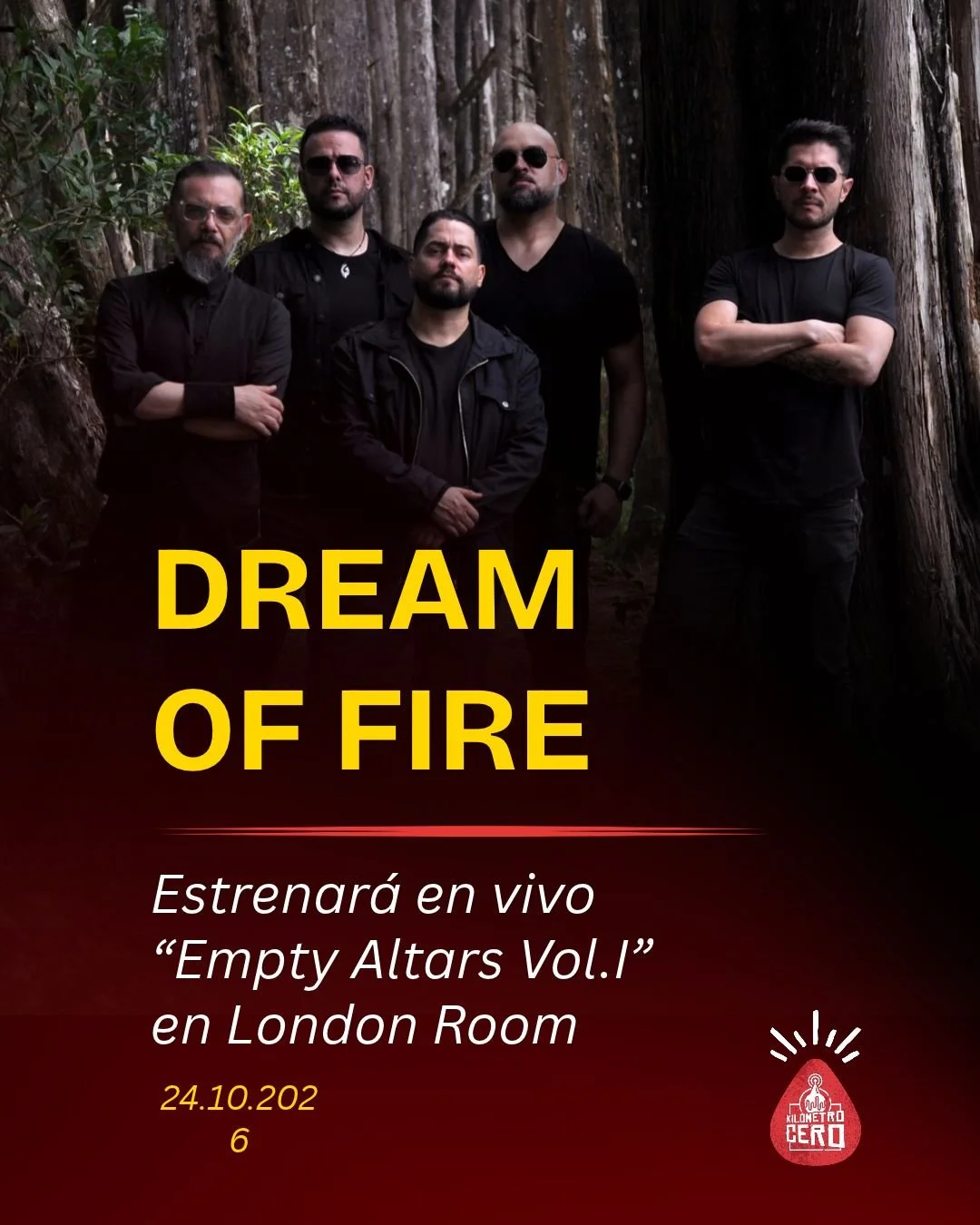 Dream of Fire estrenará en vivo “Empty Altars Vol.I” en London Room