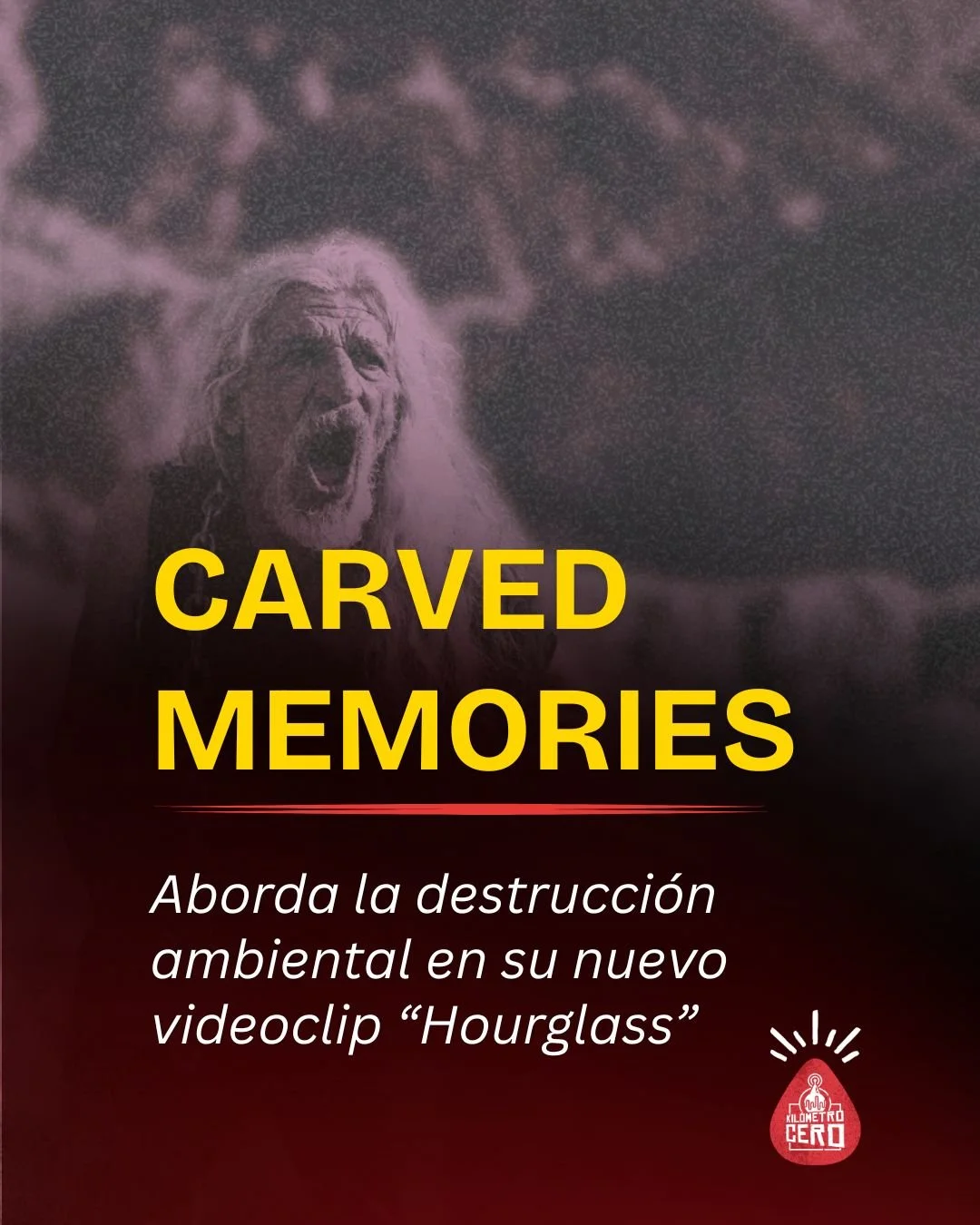 Carved Memories aborda la destrucción ambiental en su nuevo videoclip “Hourglass”