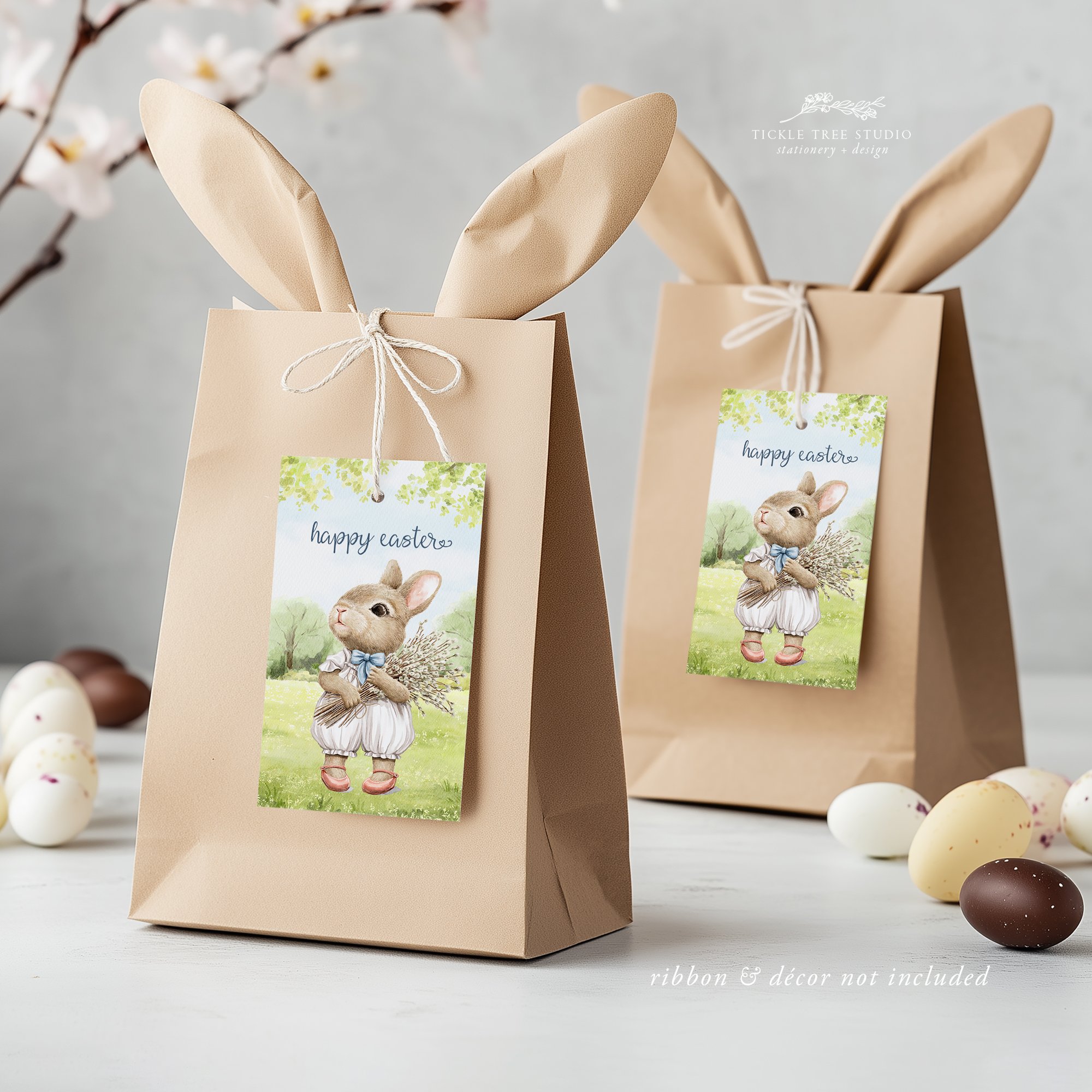 Gift Tag Package – Whimsical Animal Characters | Watercolour Illustration | Handcrafted Stationery (K1027) (Copy)
