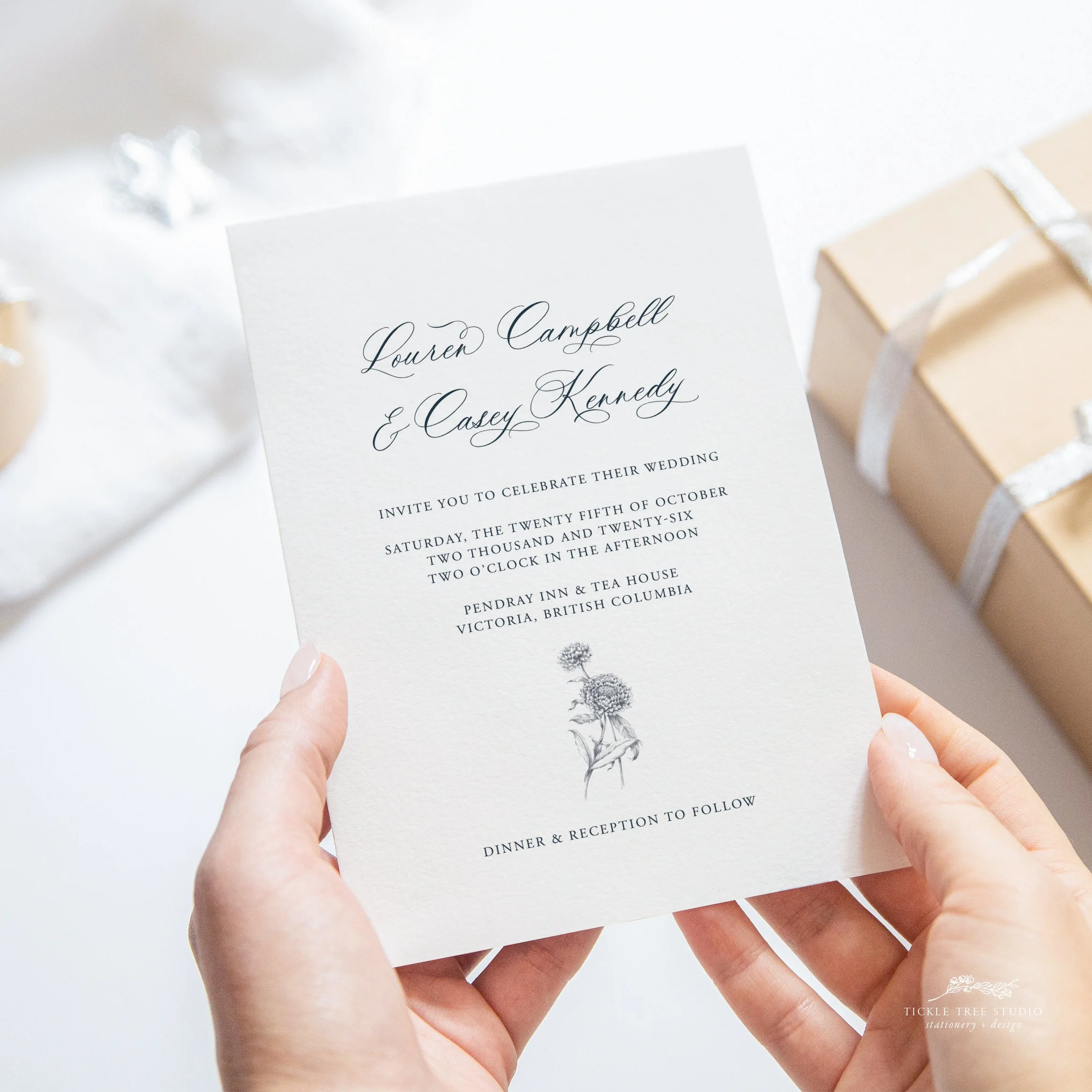 Fields Collection - Wedding Invitation Suite - W071