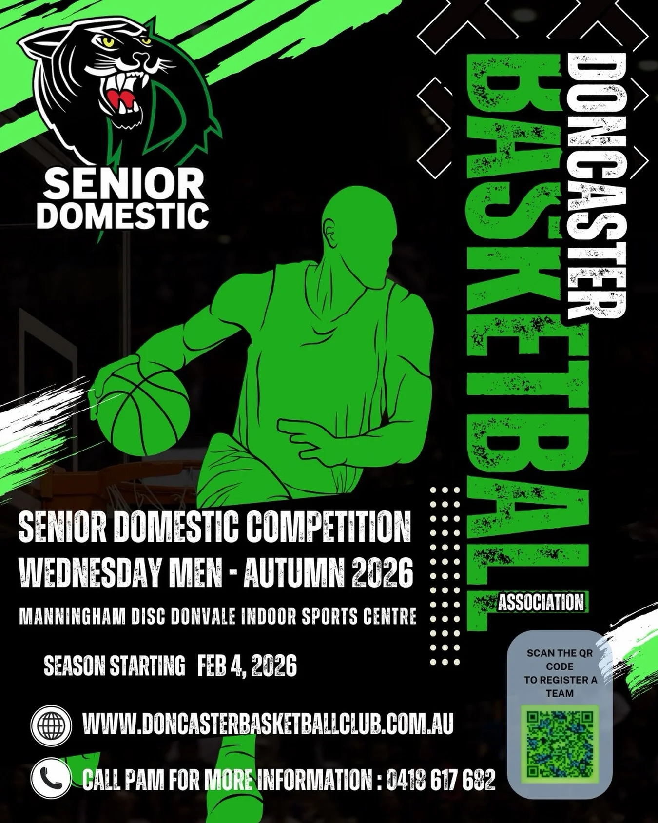 Autumn 2026 Registration Open Now! Link in bio!

Our Senior Domestic Competition runs on a Wednesday Evening at Manningham DISC

Late entries welcome!