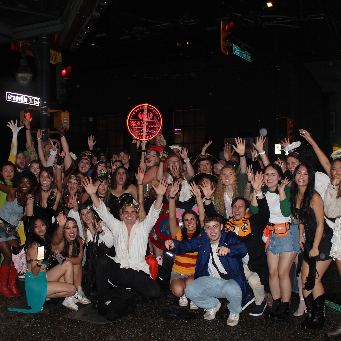 Happy Halloween 🎃

Take a look at our Halloween group! we had over 120 people and some amazing costumes! 

See you this Saturday night!

#pubcrawl #vancouvernightlife #vancouverevent #granvillestreet