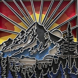 Majestic Mountain Sunrise