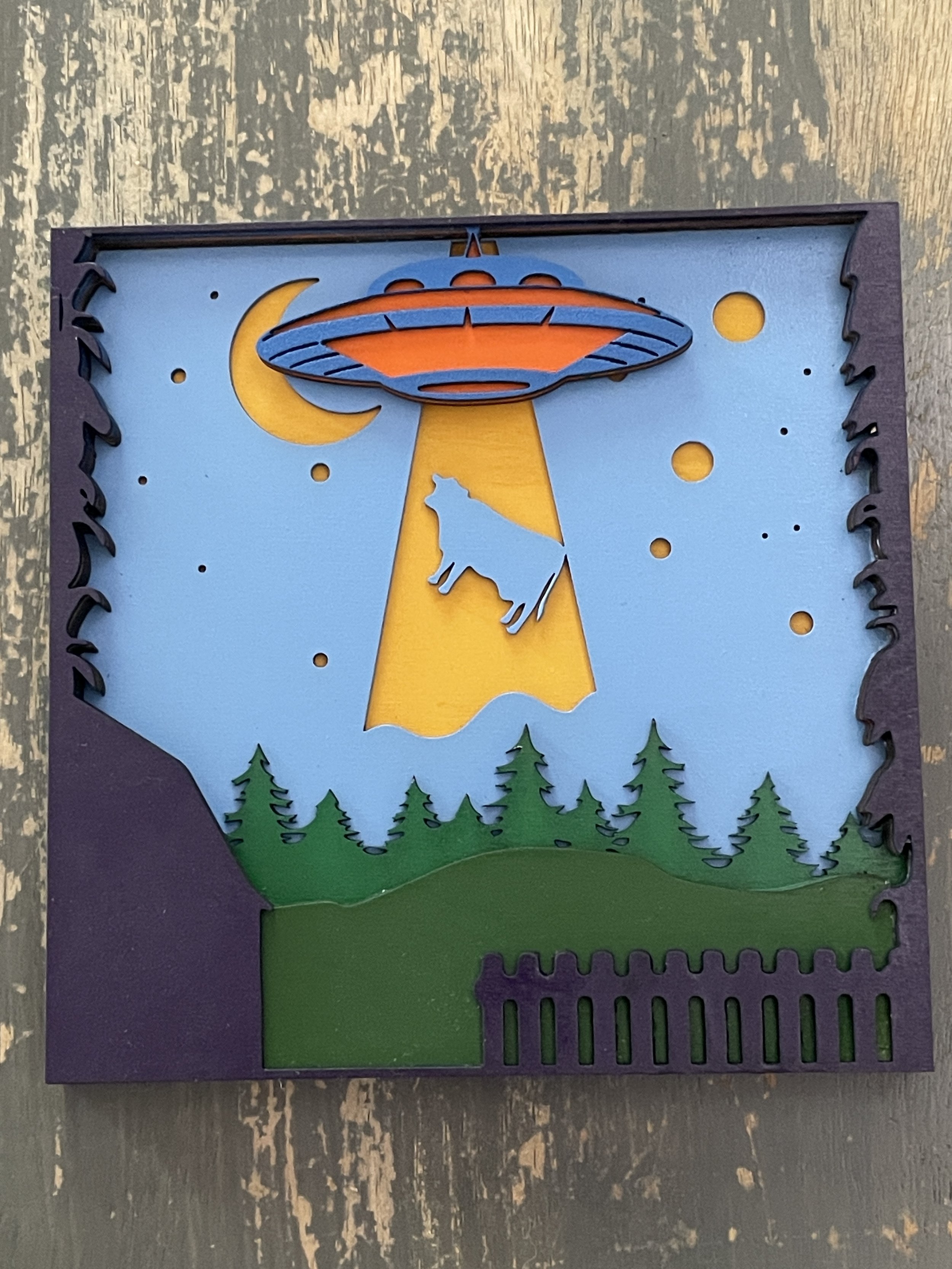 UFO Cow Abduction