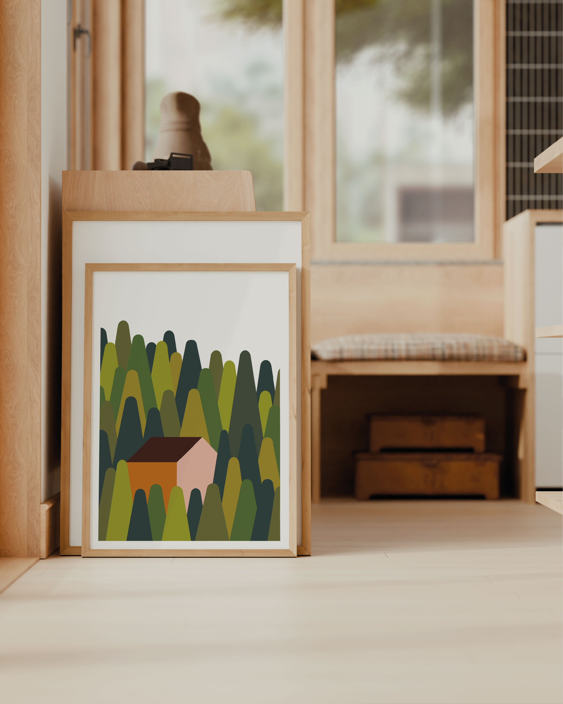 Dans la forêt