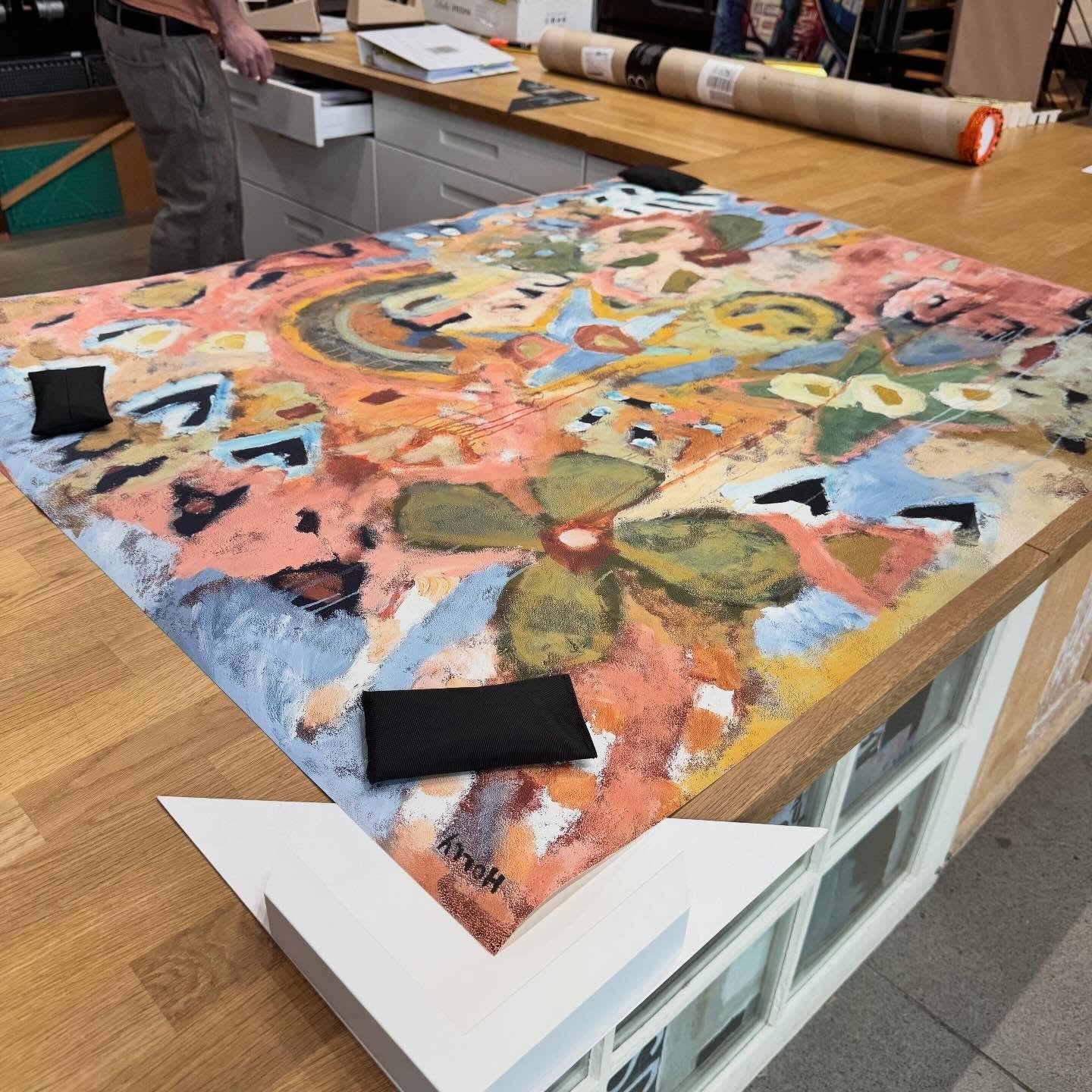 The best day! Been wanting a piece from @hollyterry__ for a long time. I&rsquo;m not able to indulge after buying my first house on one of her original paintings, so when I saw her limited edition for the 2026 year drop for her prints, I had to snag 