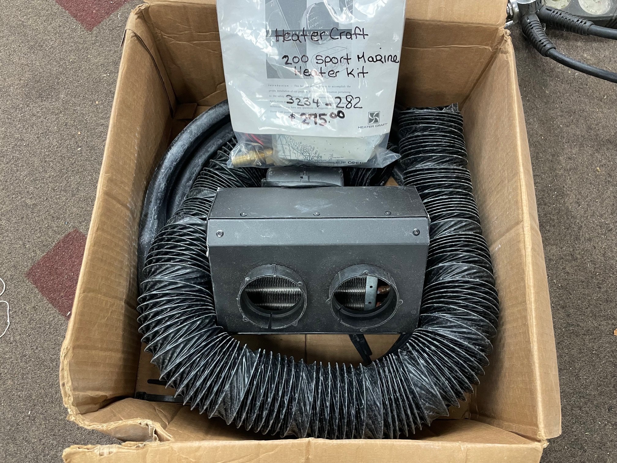 Heater Craft 200 Sport Marine Heater Kit New $275.00