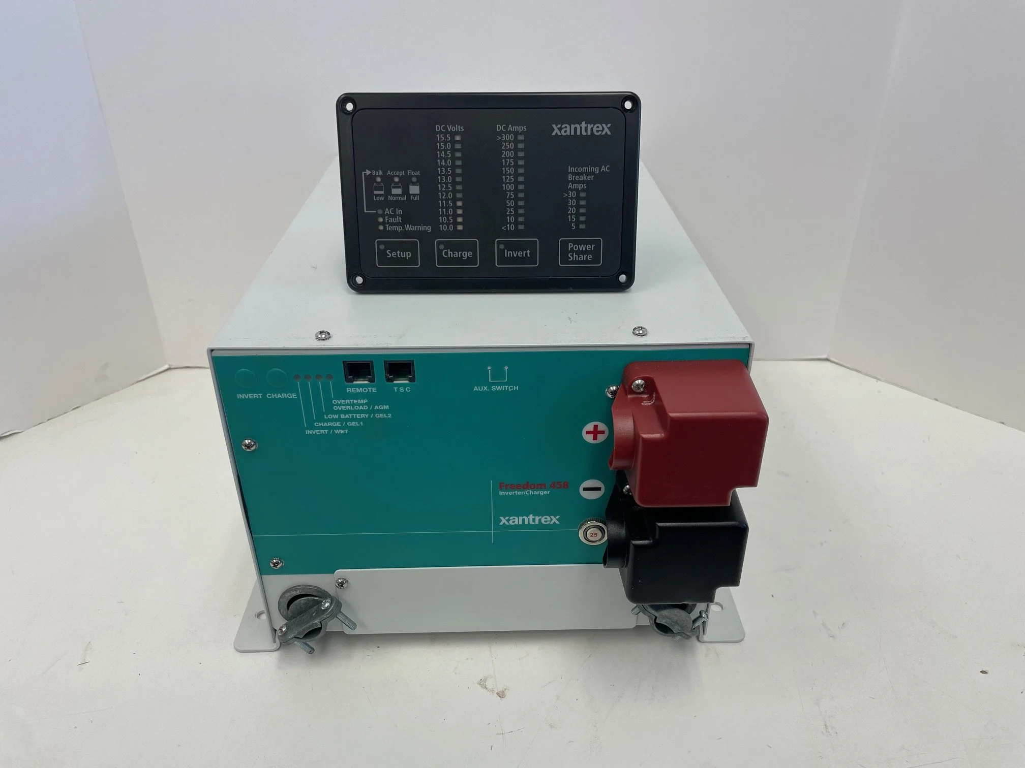 Xantrex Freedom 458 Inverter/Charger -model 81-2010-12-12 volt 2000 watt 100 amp charger  $750.00 