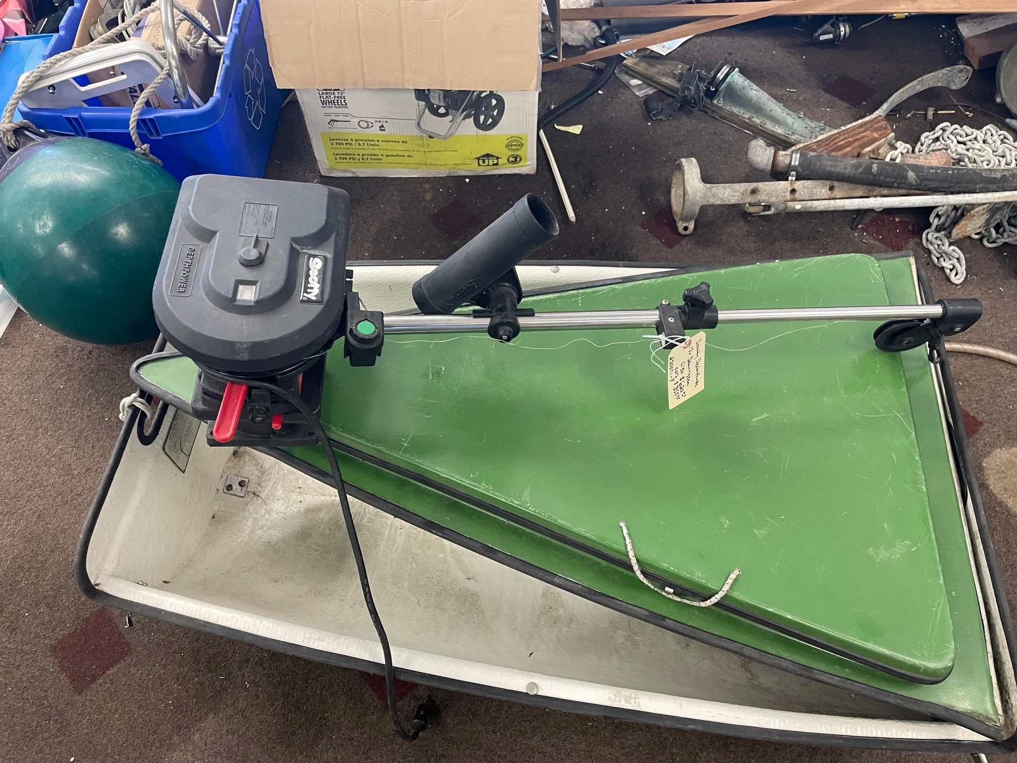The Scotty 1106 Depthpower 60" Electric Downrigger features a telescoping stainless steel boom capable of reaching a whopping 60" and collapsing to 36" $350.00