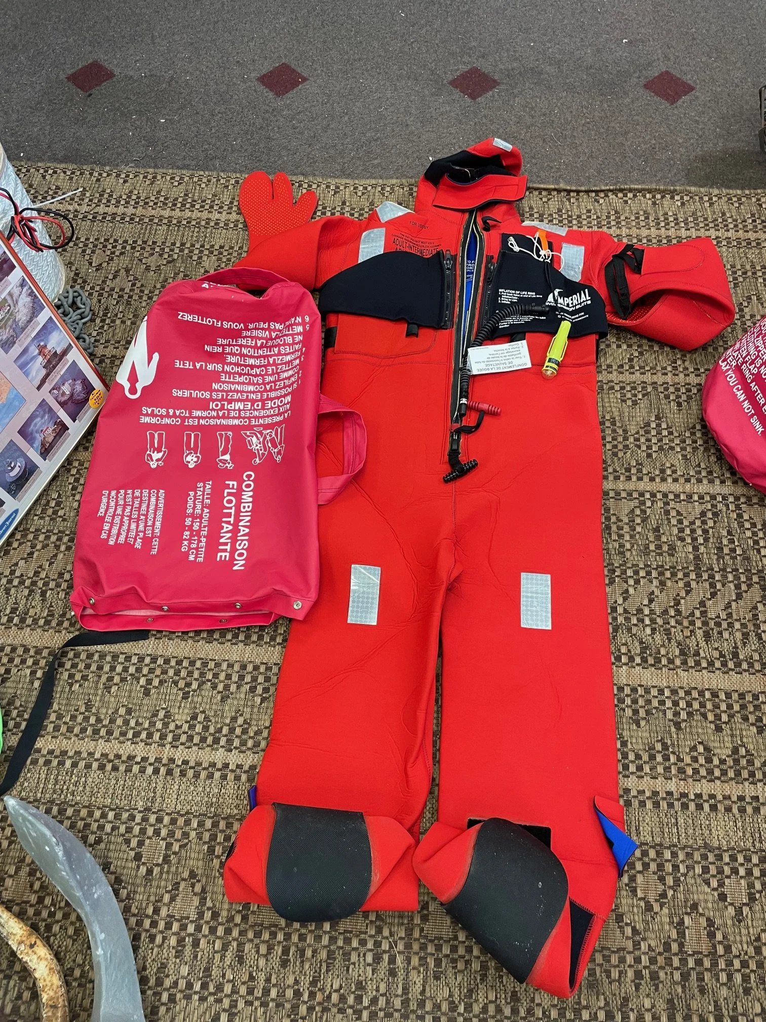 Imperial Immersion suit 1409 series adult adult Small / 58''-70'' / Up To 180 lbs never used $395.00      2 available 