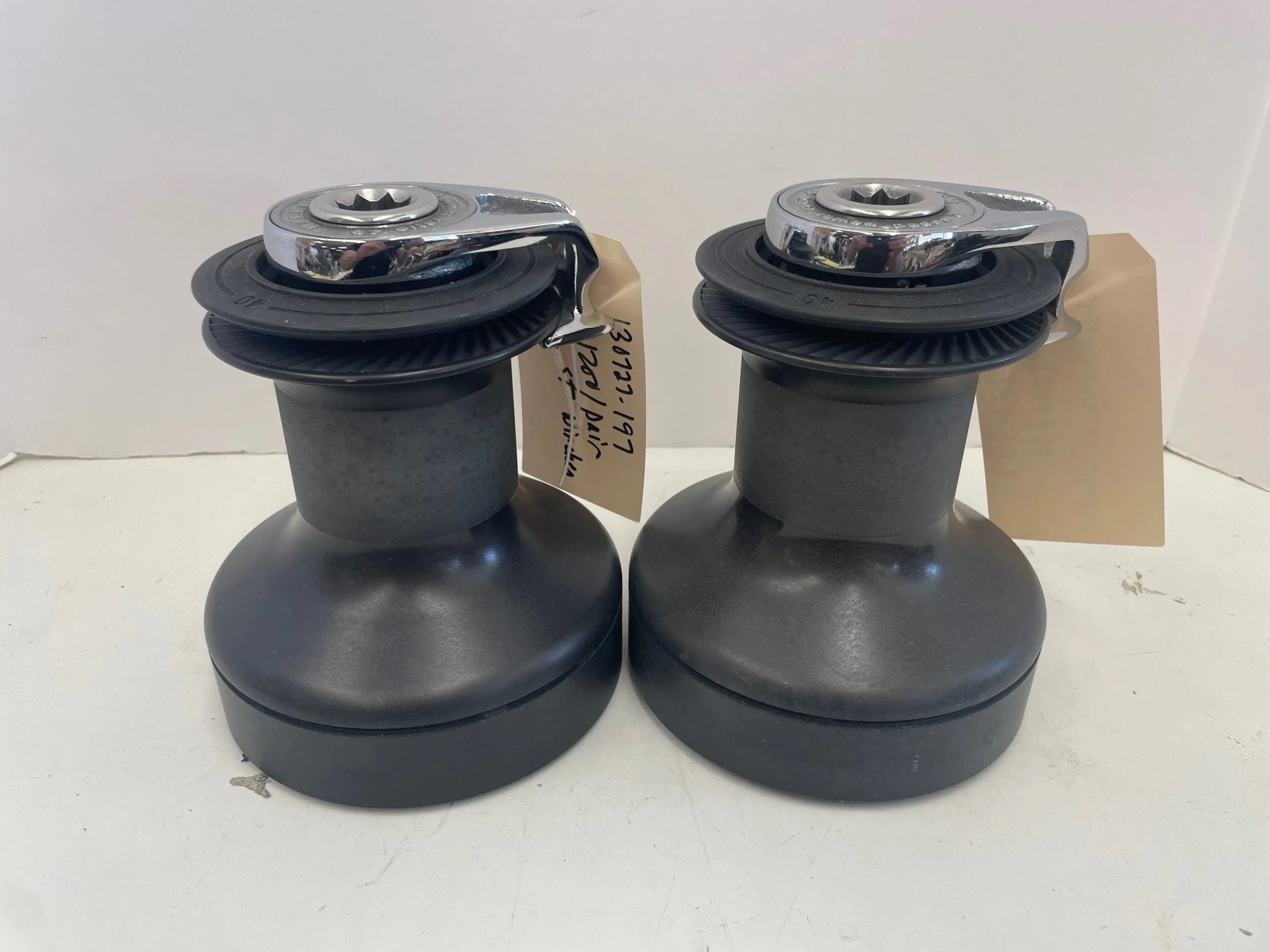 Pair Harken 40 Self Tailing winches $1200.00