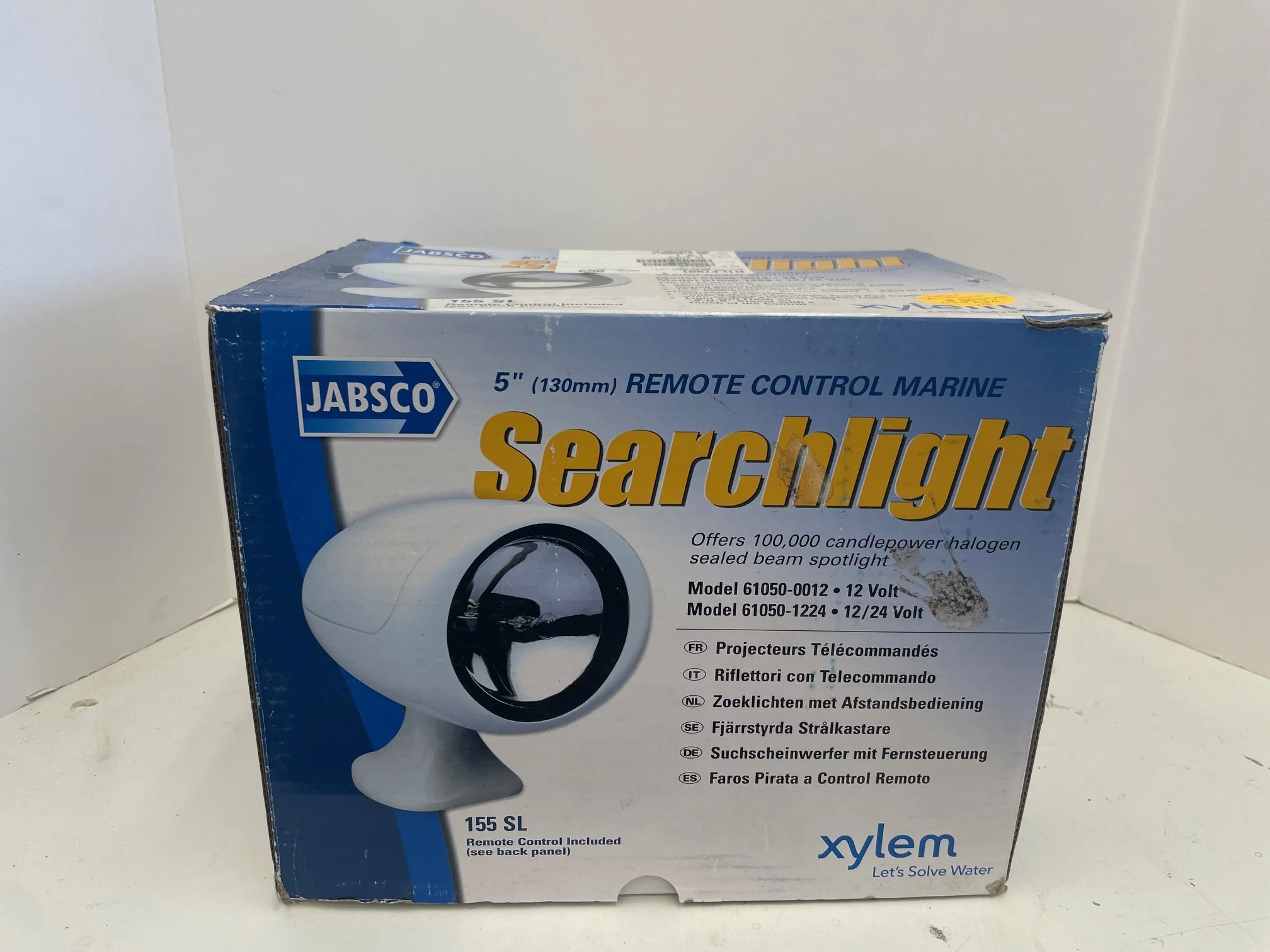 Jabsco 155SL 5” remote control Searchlight NEW $245.00