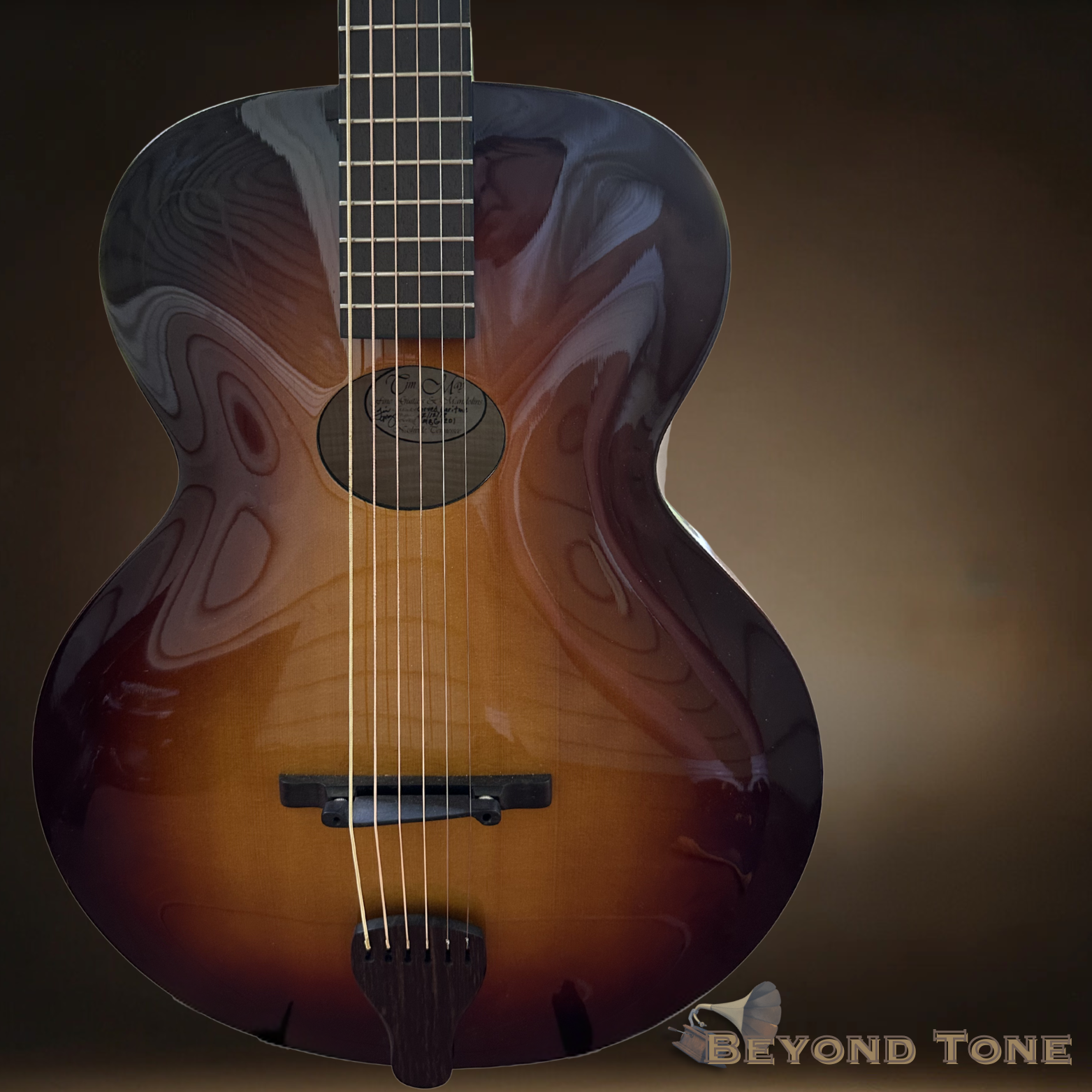 Tim May baritone archtop
