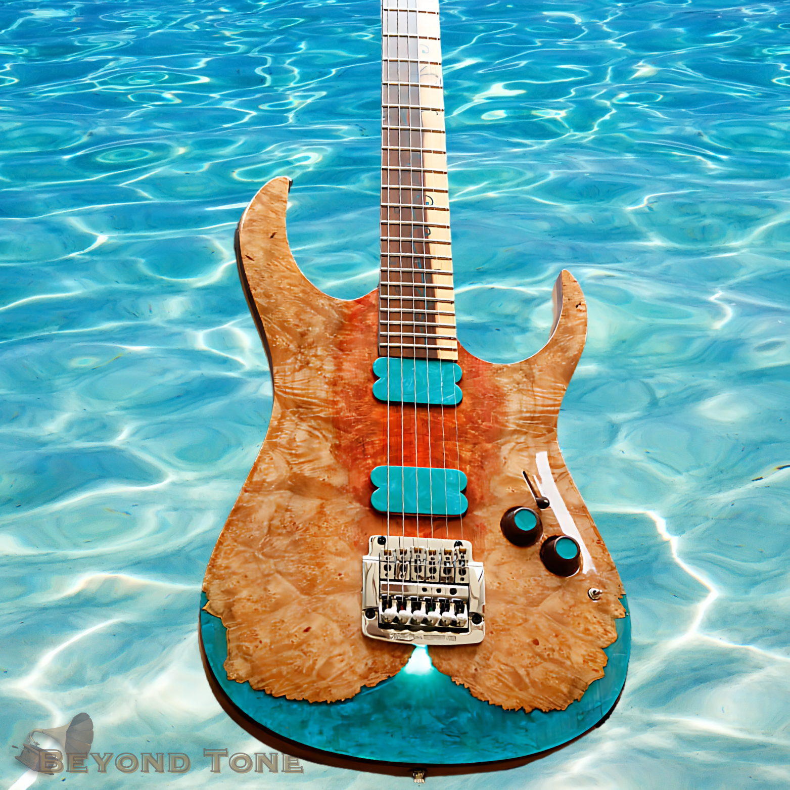 Custom luthier built guitar