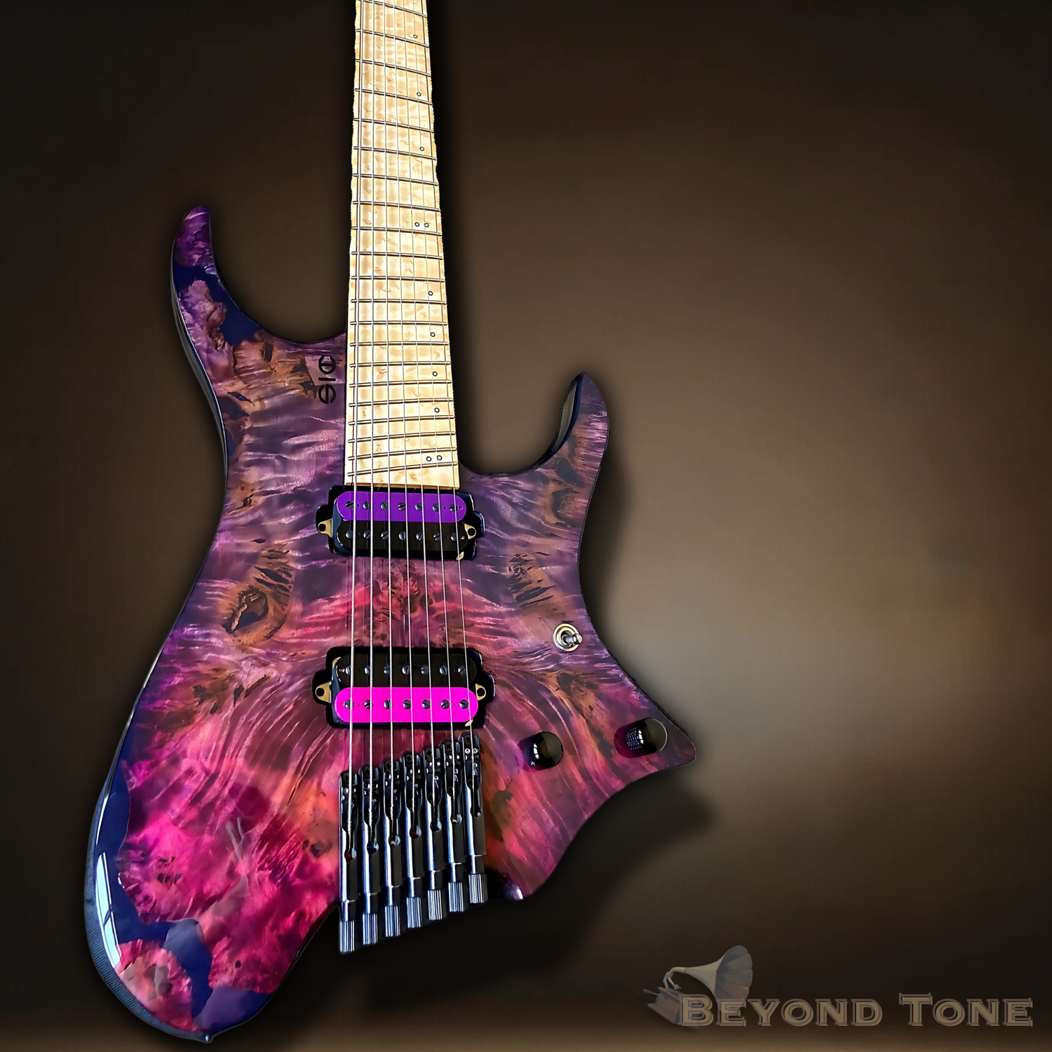 SiC Nameless 7 Headless Multiscale Guitar – Boutique Italian