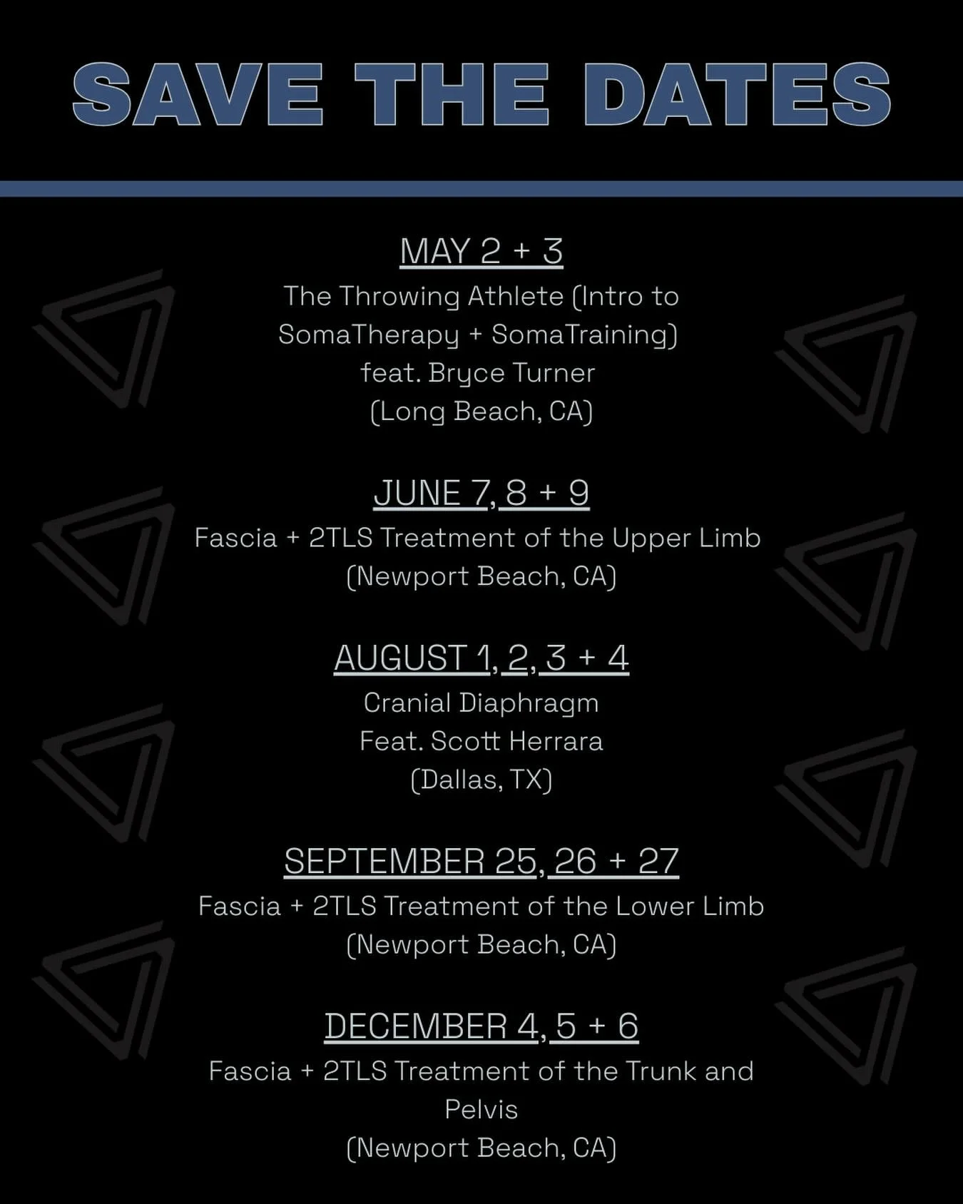 Education opportunities for 2026📚 More information to follow. 

#osteopathe #eldoa #fasciapumping #pumping #sportsmedicine