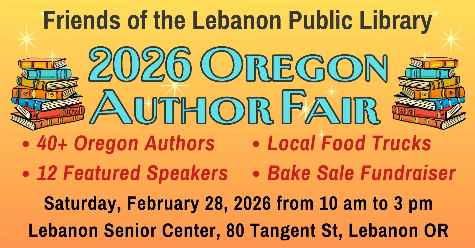 Lebanon - Oregon Author Fair