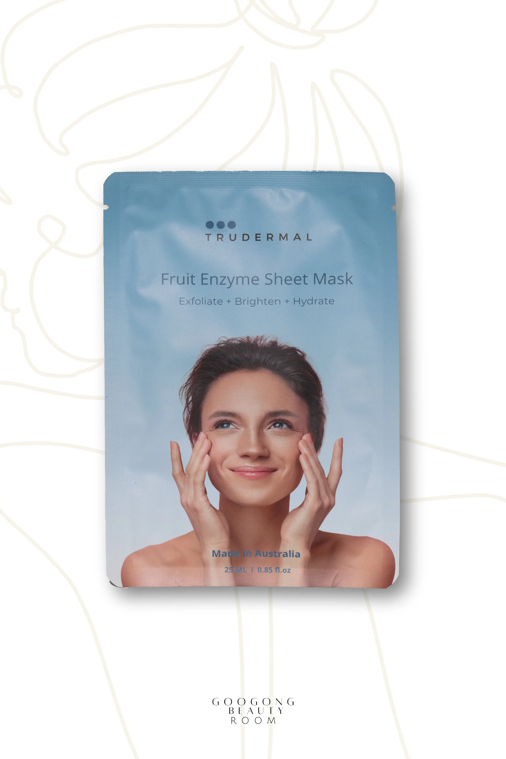 Trudermal Fruit Enzyme Sheet Mask