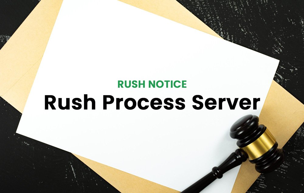 RUSH Notice - RUSH Process Server