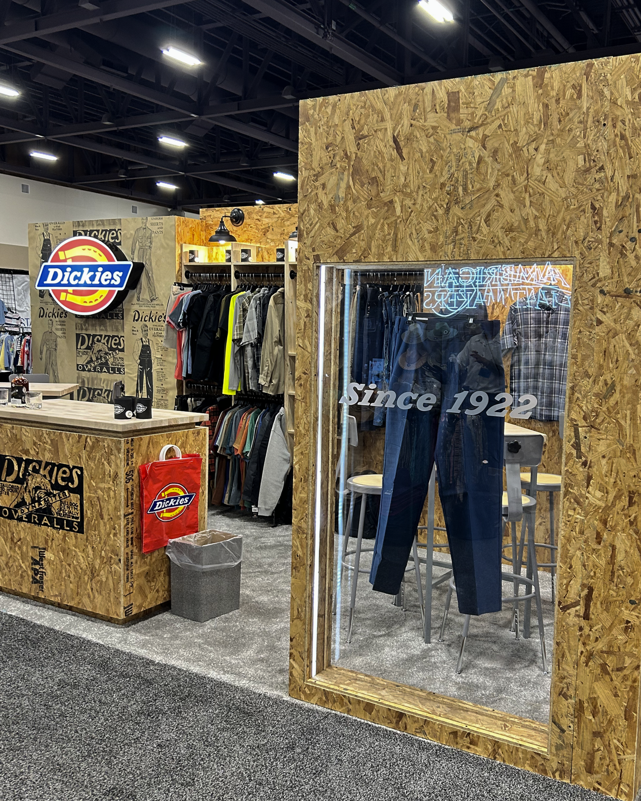 Dickies Trade Show Booth