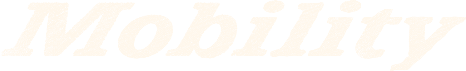 Distressed serif type: Mobility