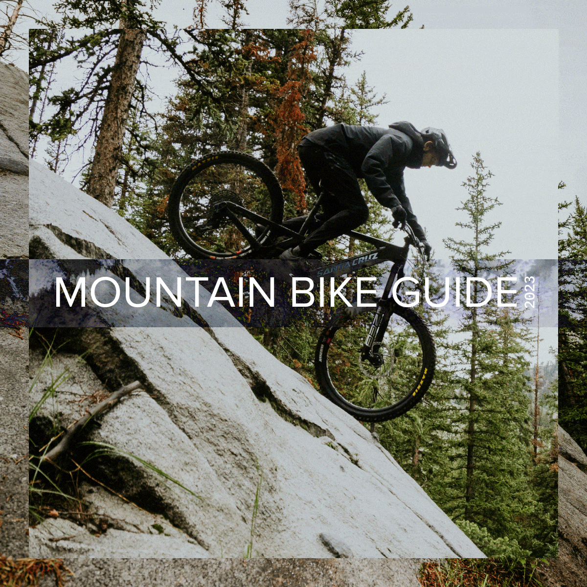 Rotational GIF of images featuring the Santa Cruz Bullit E-MTB