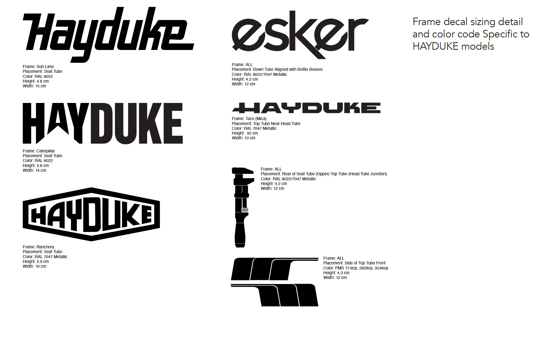 Hayduke graphic collection 