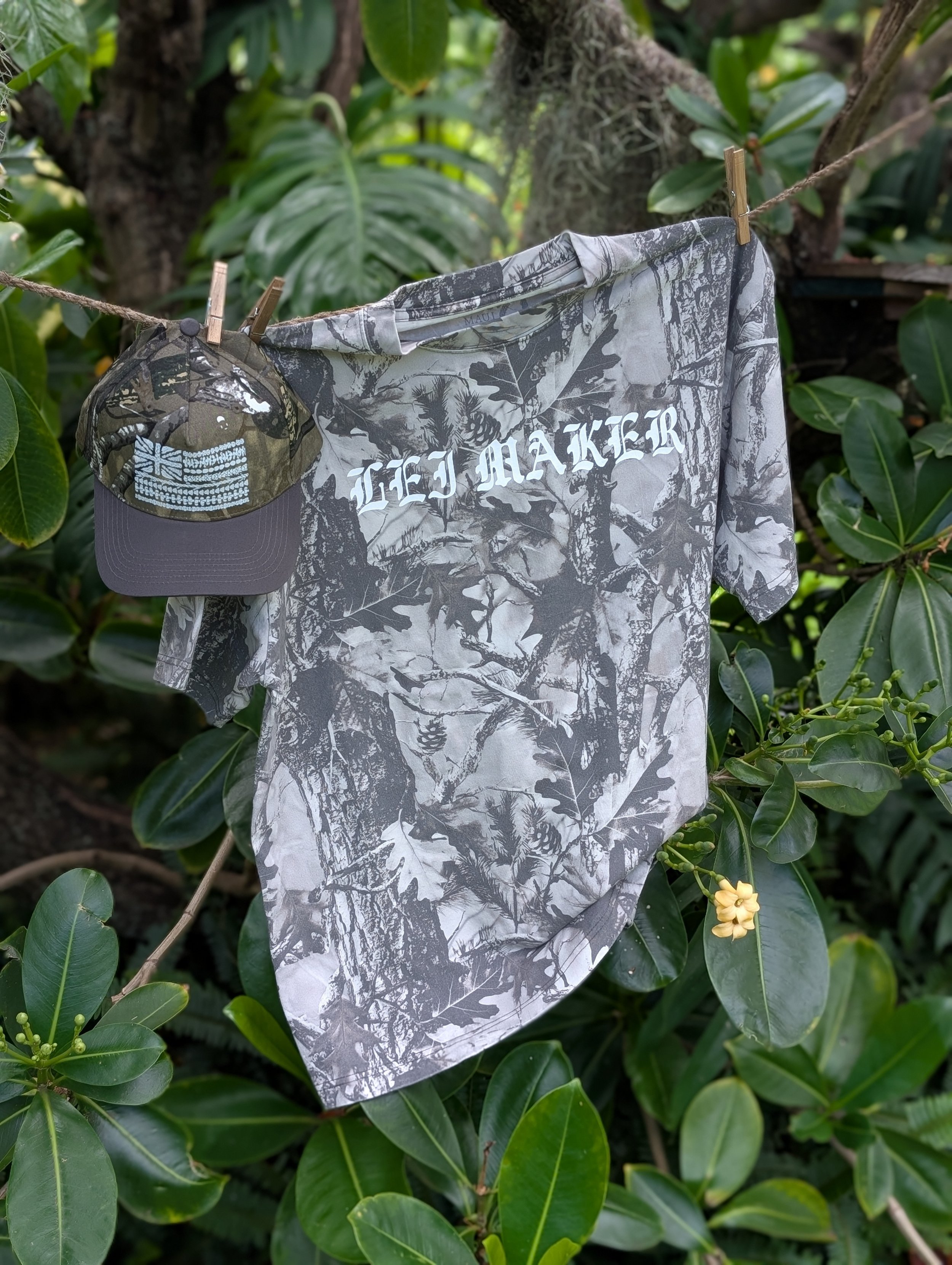 Black Camo Ti Quilt Shirt