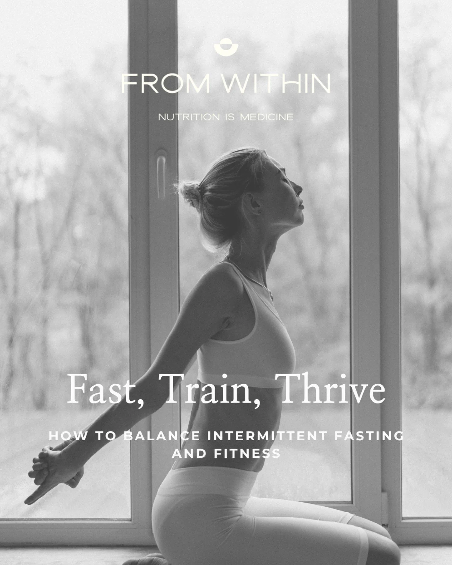 💪 Pairing intermittent fasting with exercise? Timing is key! Fuel your workouts (e.g, HIIT or weights) with protein-packed meals in your eating window to maintain lean muscle mass. 
🥗 FROM WITHIN&rsquo;s blog, Intermittent Fasting, out October 19th