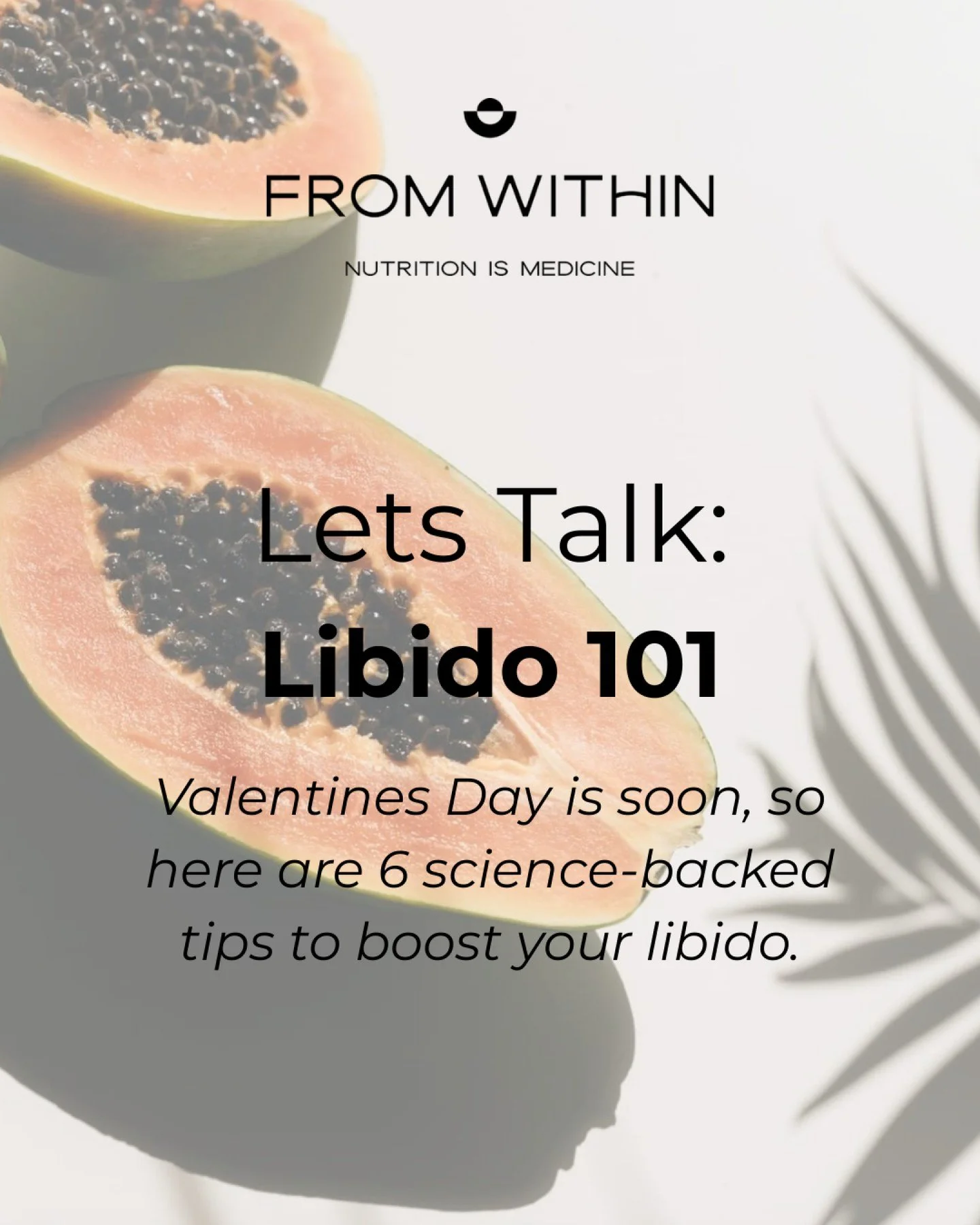 Libido is influenced by far more than mood alone &mdash; nutrients, hormones, stress and blood flow all play a role. These clinically backed tips focus on supporting desire From Within ❤️

If low libido has been lingering, it&rsquo;s worth exploring 