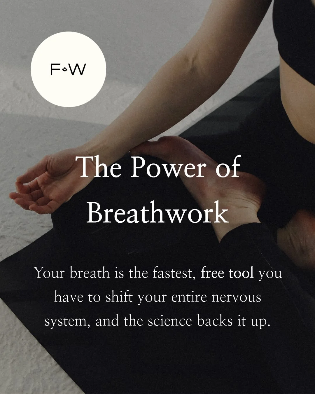✨ The Power of Breathwork ✨

Your breath is the fastest, free tool you have to shift your entire nervous system &mdash; and the science backs it up.
Here&rsquo;s what the evidence shows:
✅ Reduces stress &amp; anxiety

✅ Lowers cortisol &amp; blood p