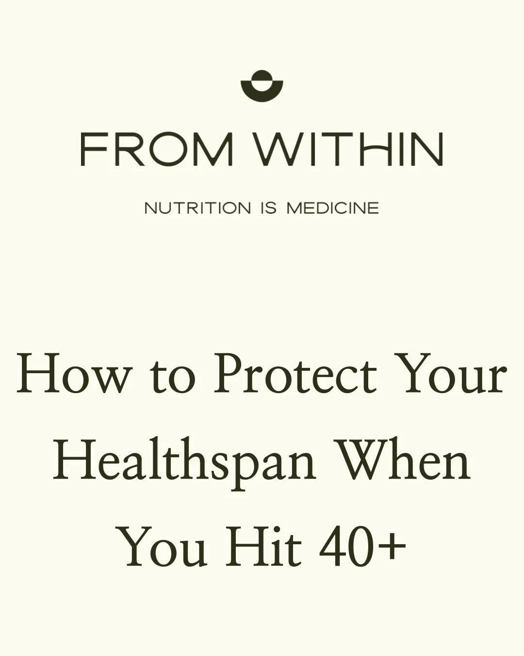 Protecting your healthspan is key in making your life easier from 50 onwards. Here are 5, science-backed ways in which you can do this:

🏋🏼&zwj;♀️Lift heavy things 2-3x/week 
🥩Prioritise Protein 
🏃&zwj;♀️Zone 2 Cardio &amp; Daily Steps
💉Baseline