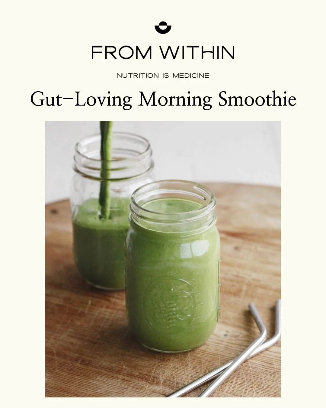Your gut does so much more than digest food ✨ It supports immunity, energy, skin health, mood, and inflammation balance &mdash; which is why nourishing your microbiome matters 🫶

This gut-loving smoothie is packed with prebiotic fibres, antioxidants
