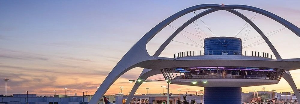 Theme Building at LAX Los Angeles Airport