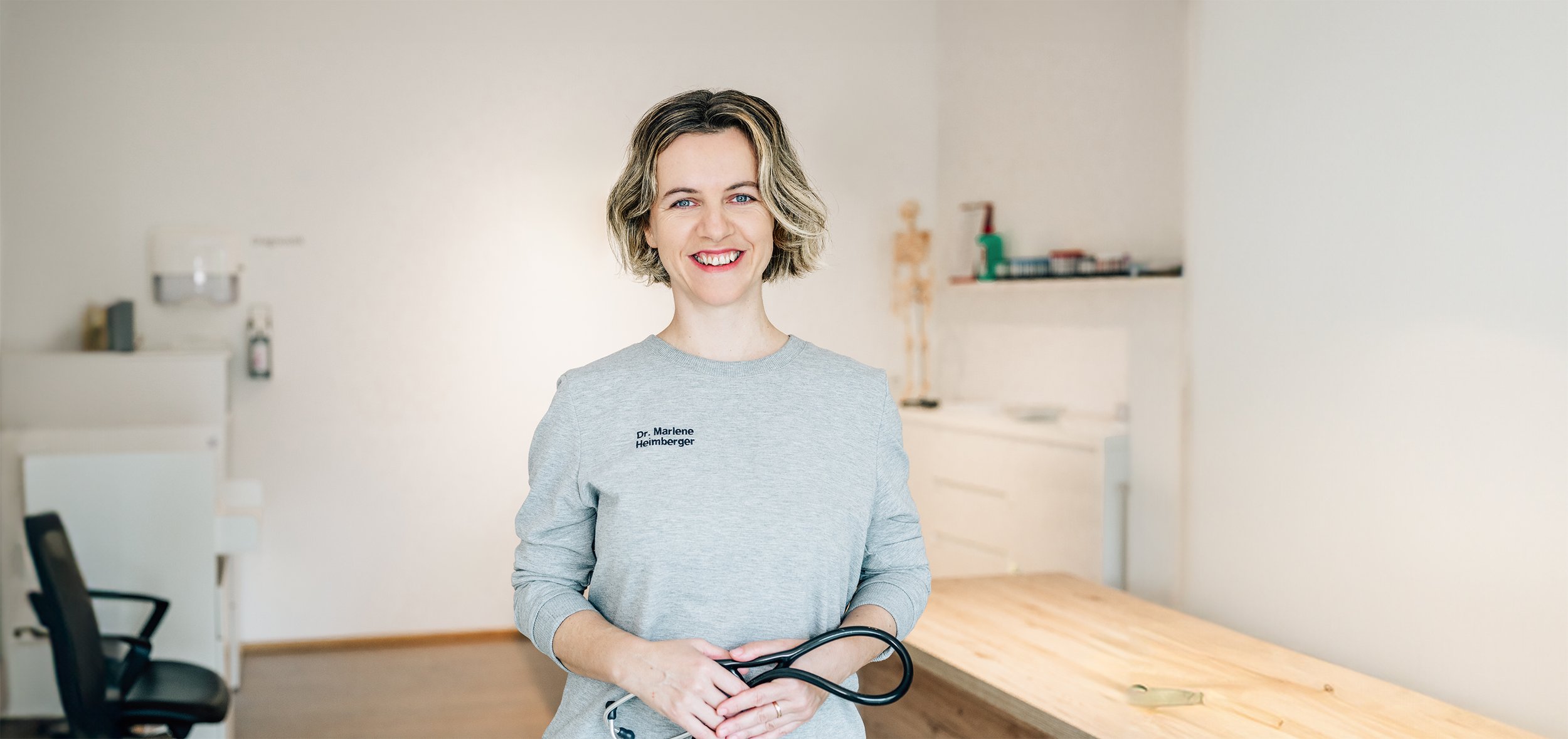 Dr. Marlene Heimberger in Ordination