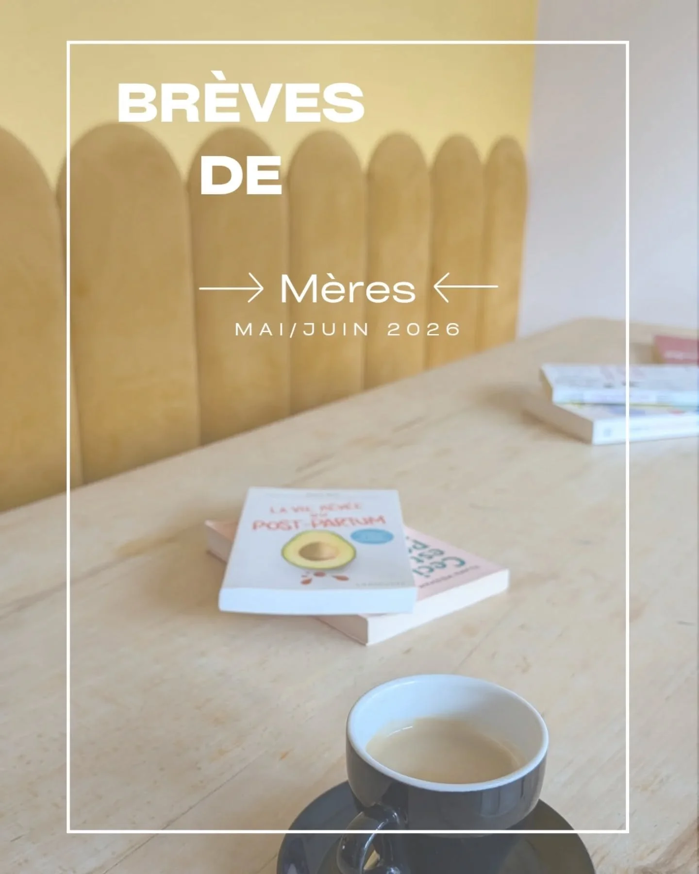 Les Br&egrave;ves de M&egrave;res

C'est avec plaisir que je vous communique les prochaines dates des rencontres Br&egrave;ves de M&egrave;res de Mai et Juin

Toujours au @lepodium.cafe , je vous propose deux rencontres :

Mai...

✨ Lundi 11 Mai de 1