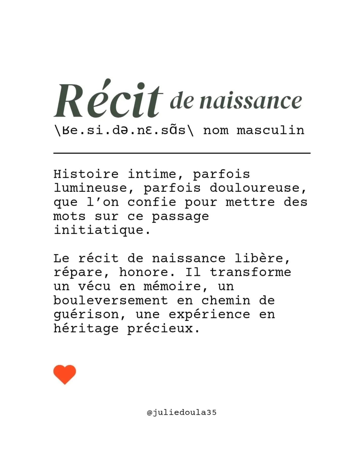 Savoir d'o&ugrave; l'on vient, c'est savoir qui l'on est.

Quand on s'appr&ecirc;te &agrave; devenir parent, on cherche souvent sa propre histoire de naissance.

On fouille les souvenirs, les albums, les mots de sa m&egrave;re, des notes.

Parfois l'
