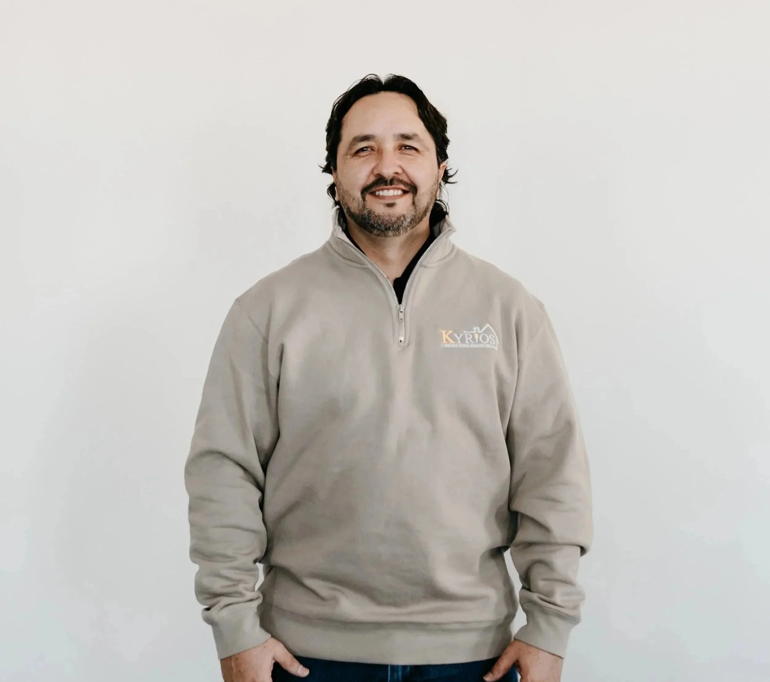 Faceless male avatar in suit and red tie