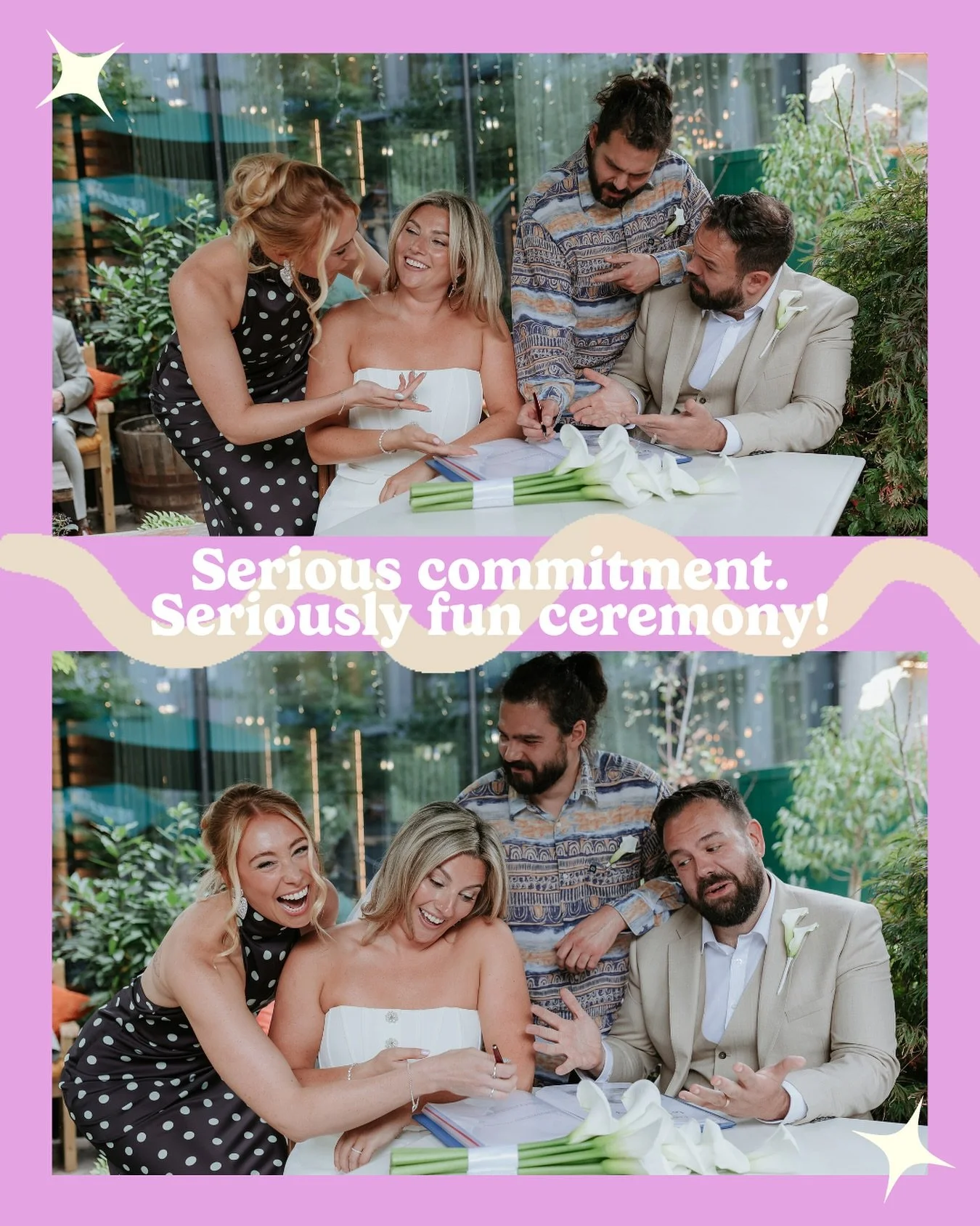 ✨ The ceremony might&nbsp;seem&nbsp;like the formal bit&hellip; but it can actually be the&nbsp;best part of the whole day. Too often it&rsquo;s rushed through, when really it&rsquo;s the moment everything begins&hellip;

As a celebrant, I love creat