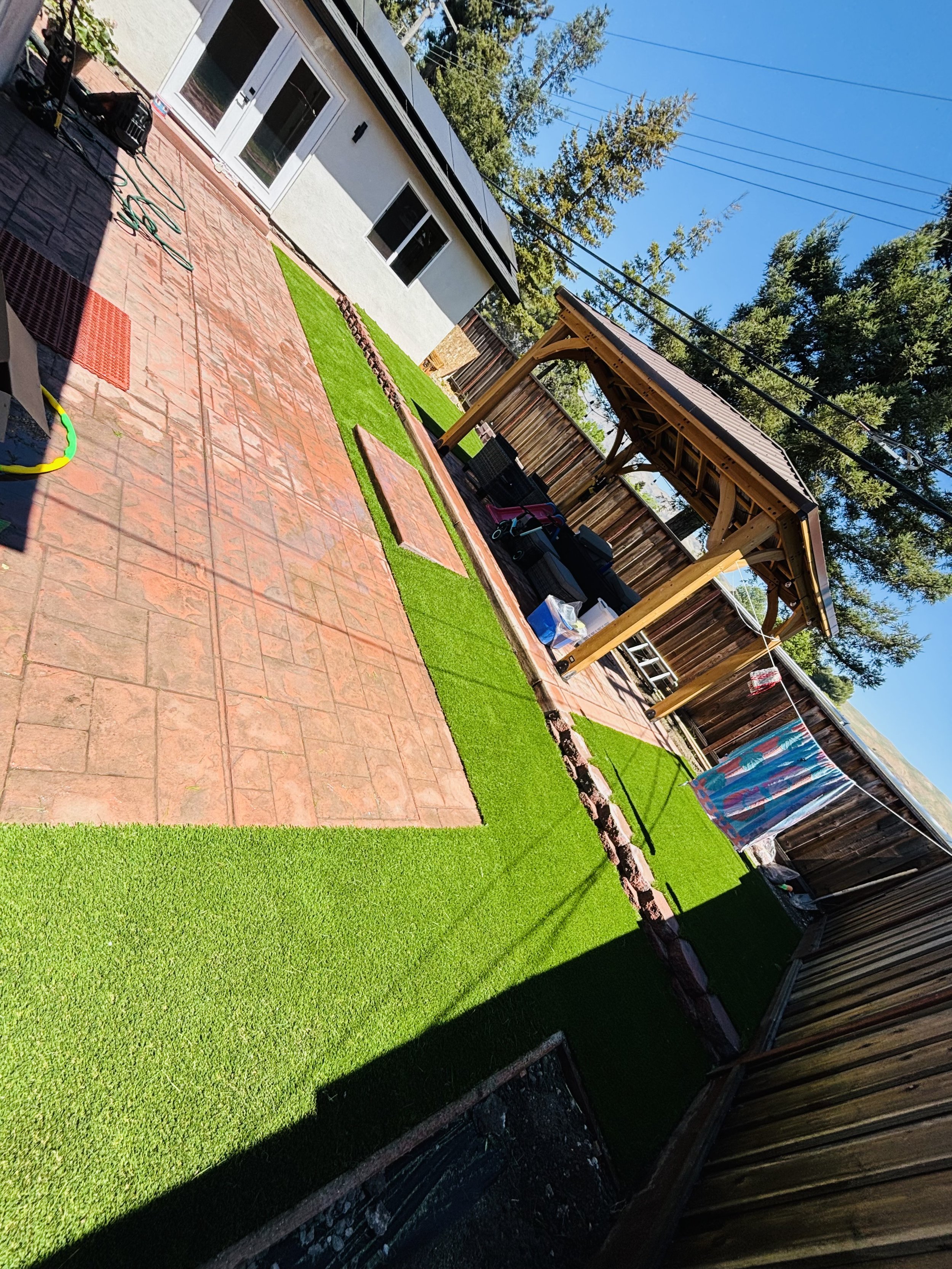 Milpitas Artificial Grass Installation proudly serving the entire San Fransisco Bay Area with Artificial Turf we design every project for our clients needs call us today to get a completely free quote at your site.