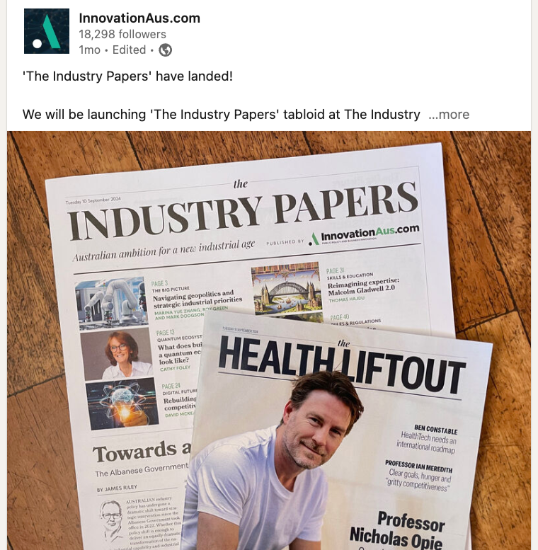 InnovationAus: Digital &amp; Event Marketing