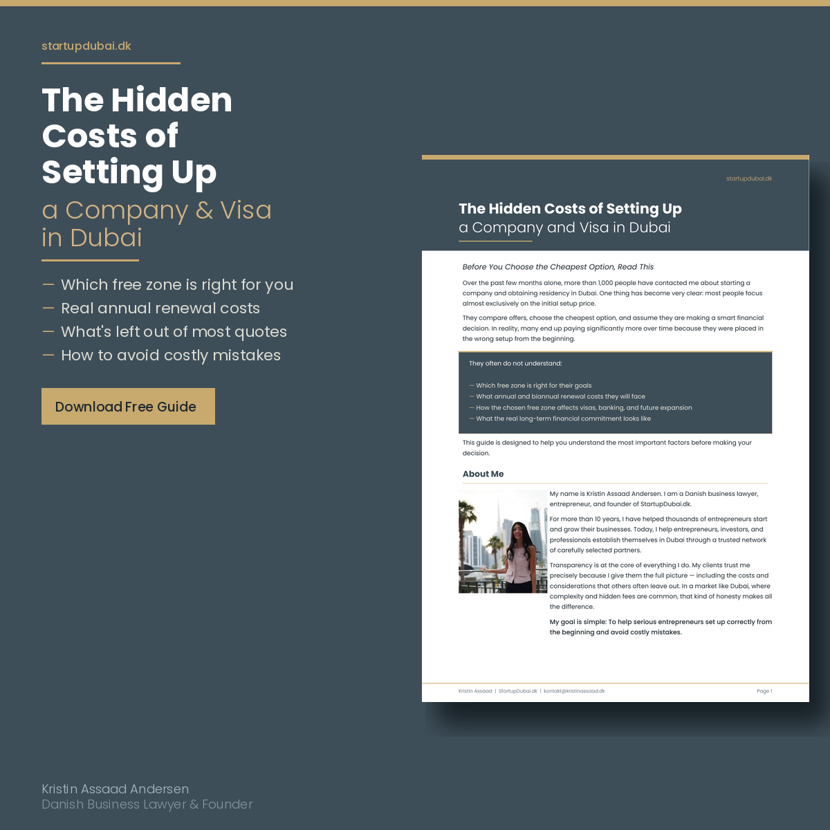 Free Breakdown of Hidden Costs