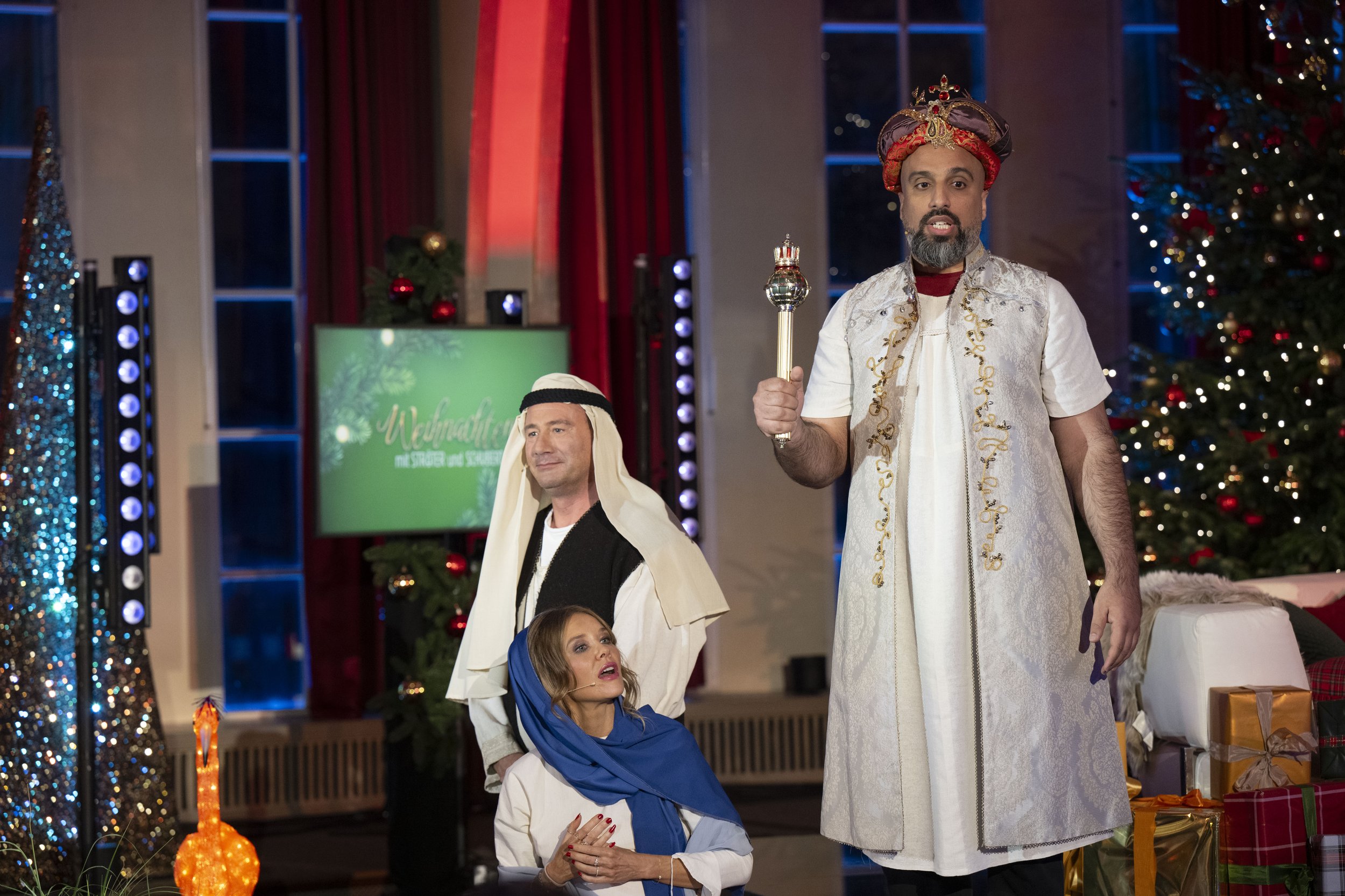 Weihnachten mit Straeter und Schubert, im Studio mit Gästen