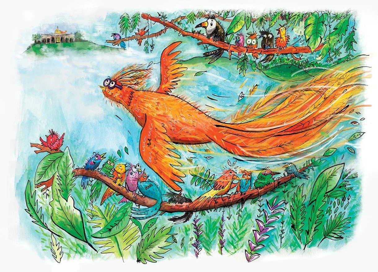 Firebird illustration