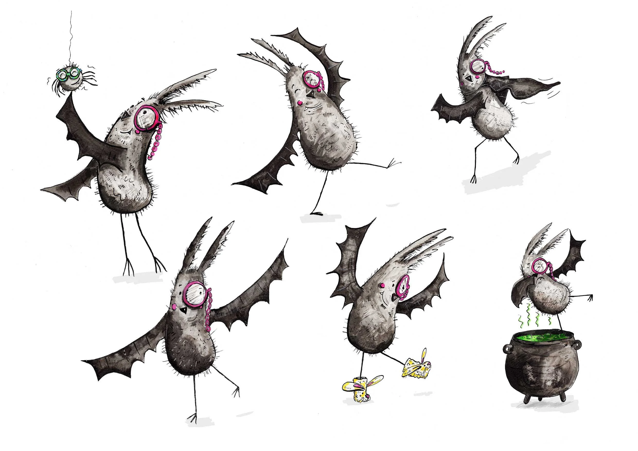 bats illustration