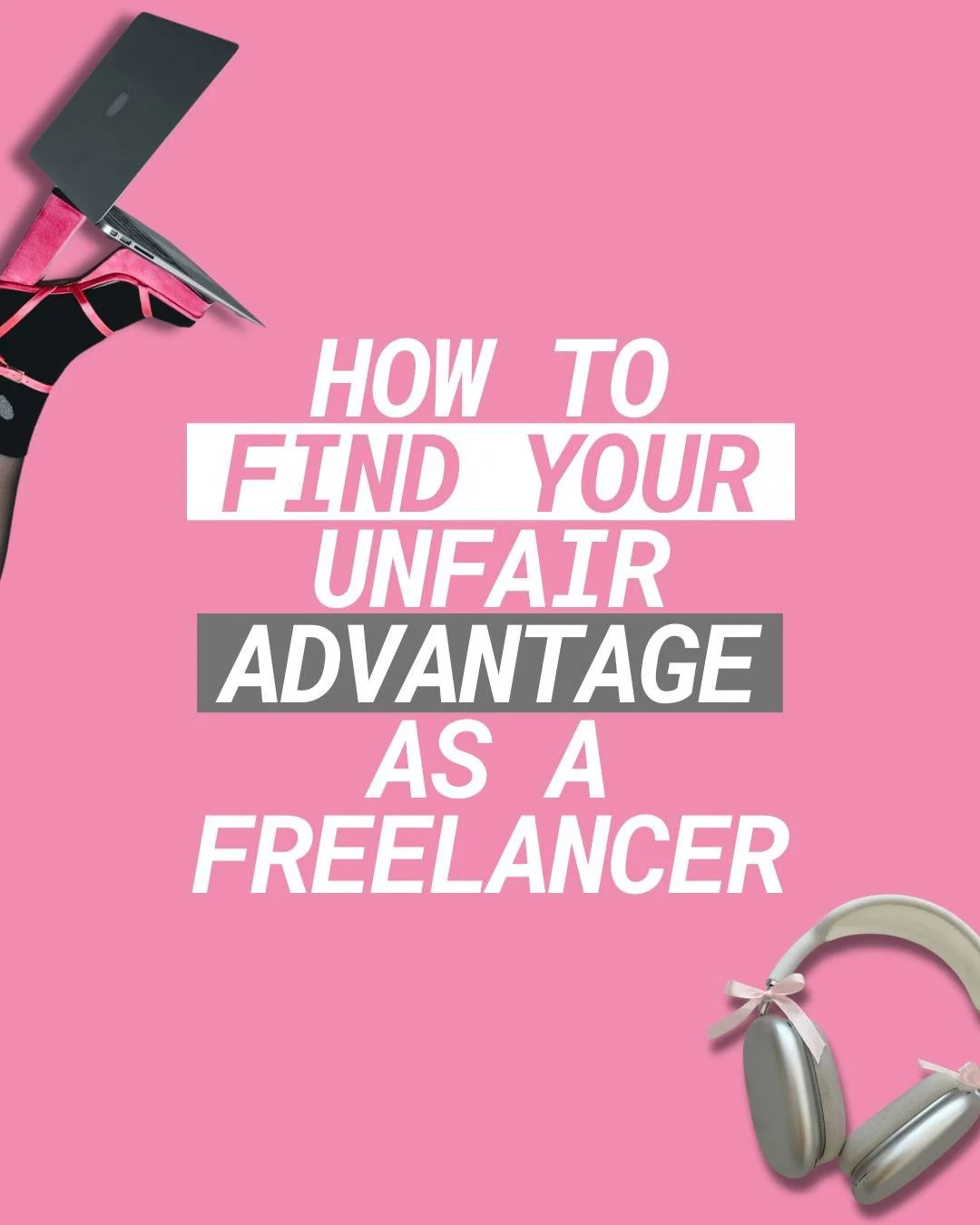 this is your reminder that the skills you gained on unconventional paths, the experience that shaped how you work and solve problems, are your unfair advantage!

But because your income will always be capped at the level of your self-awareness.

This