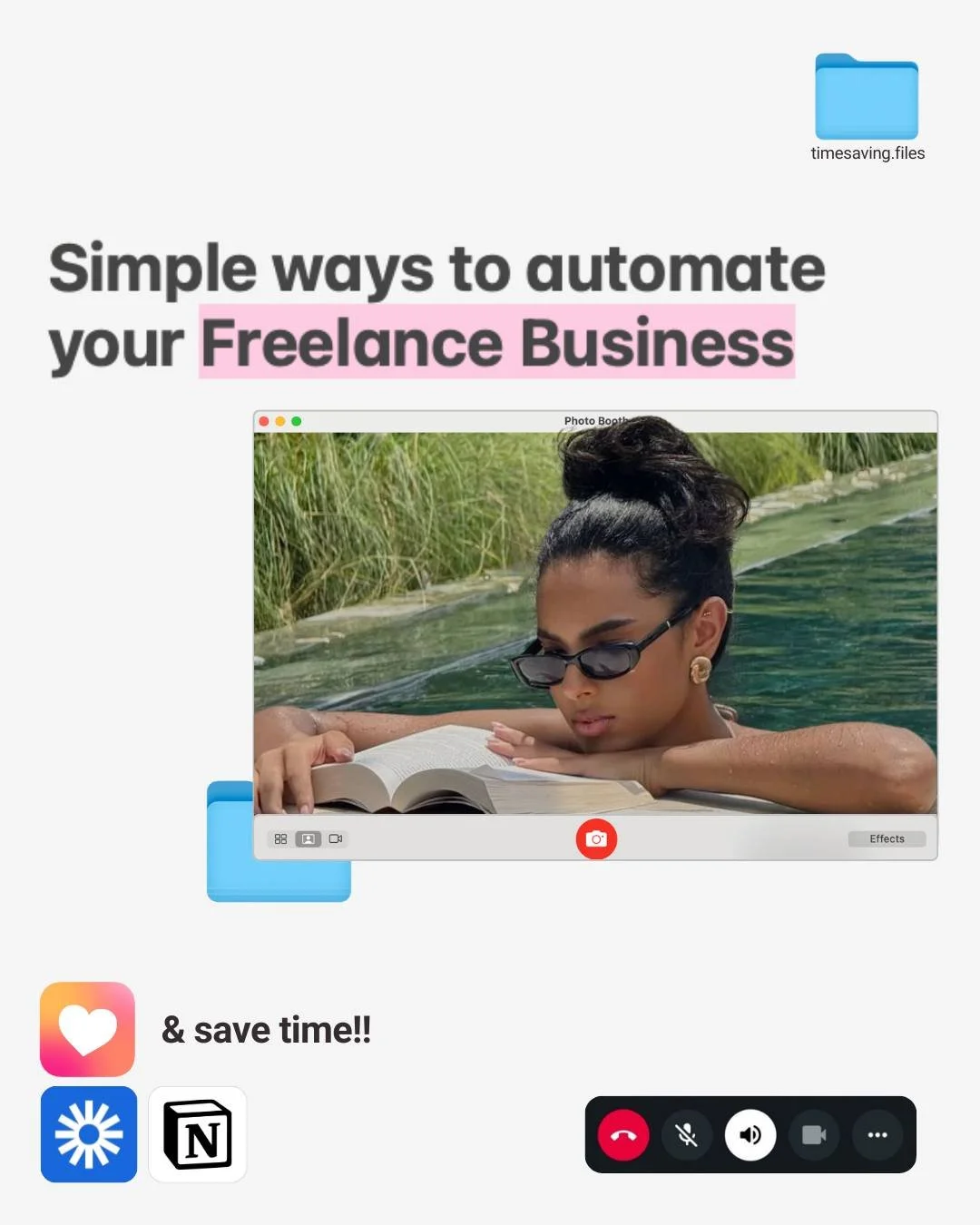 The less time you spend on admin, the more time you have for the work that actually helps move the needle for your freelance business. Here's where to start 👉🏼