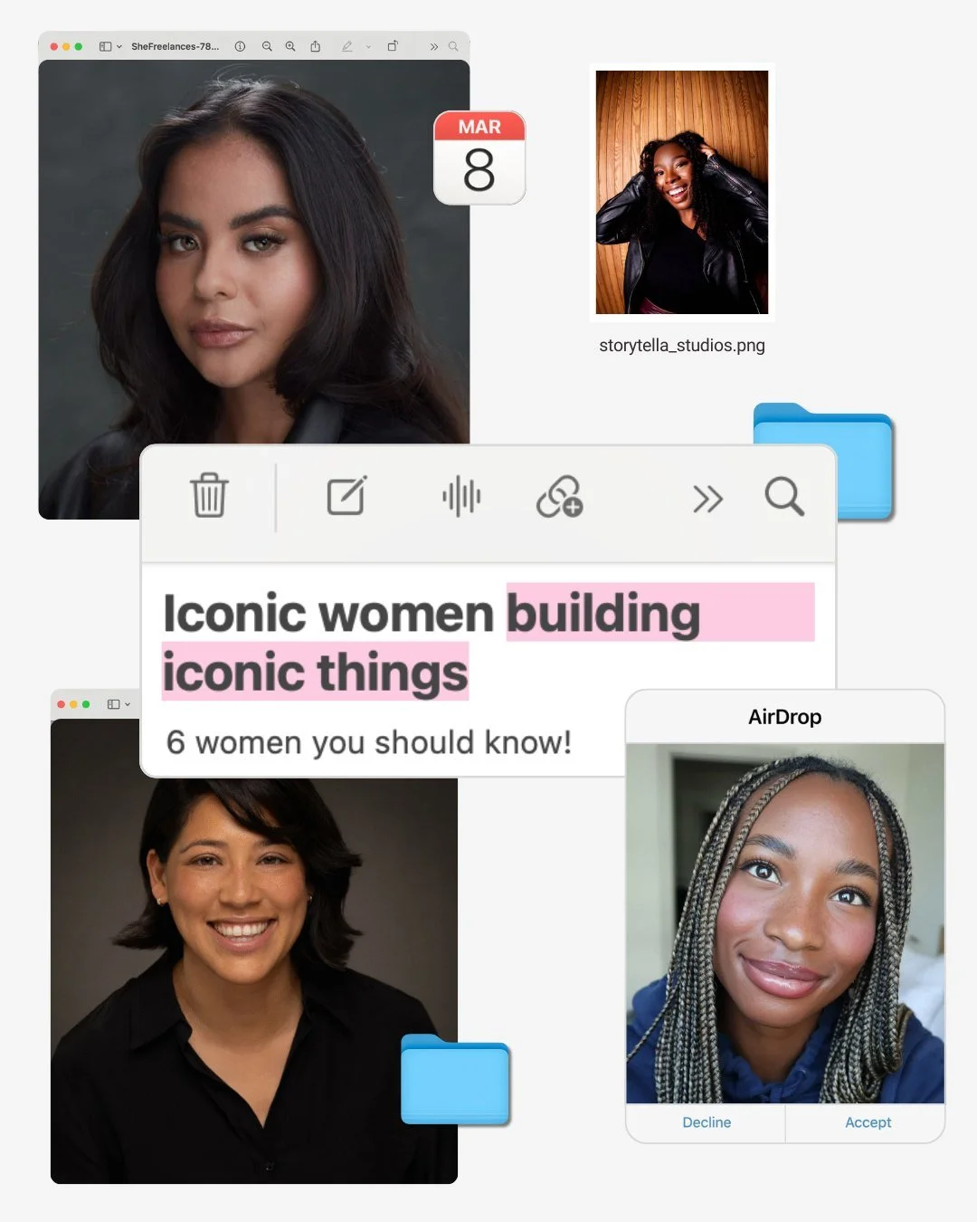 a few of our favourite women building cool things on the internet&hellip;

founders, creatives, thinkers, movement starters.

thank you for your work 🎀🥹

ambition looks very good on you.
ambition looks very good on women.

happy international women