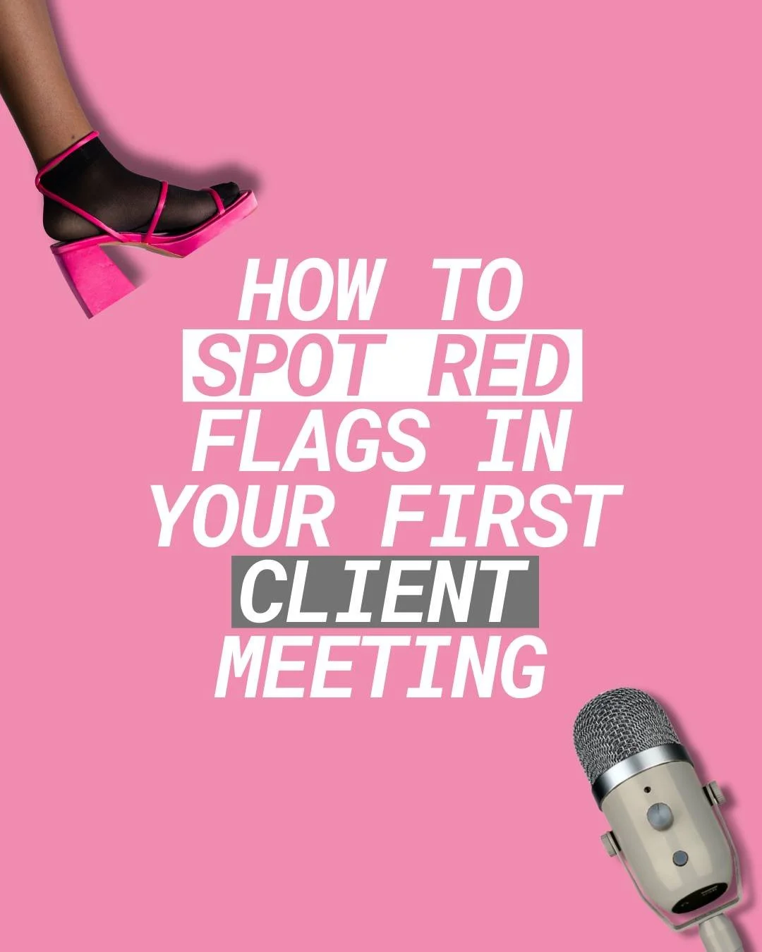 If something feels off in that first meeting, trust it. Your gut doesn't lie! 

Here are the red flags every freelancer needs to watch out for before saying yes to a project.