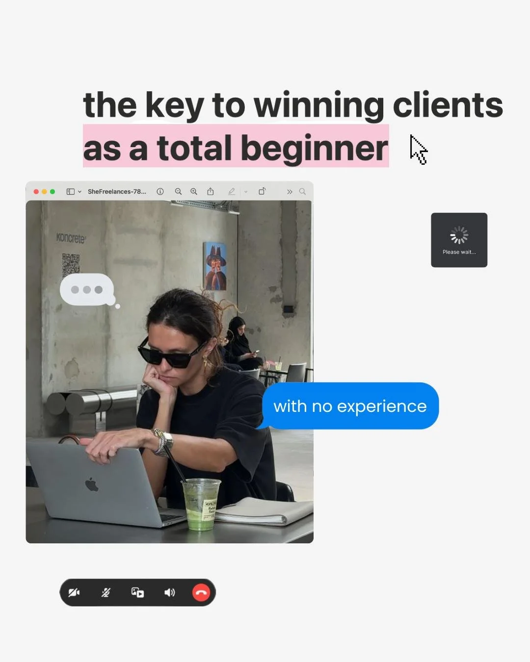 If you're waiting until you feel "ready enough" to go after clients, this is your sign that you already are. 

The only thing standing between you and your first retainer is knowing what to actually do and now you do. Go send the message. ?